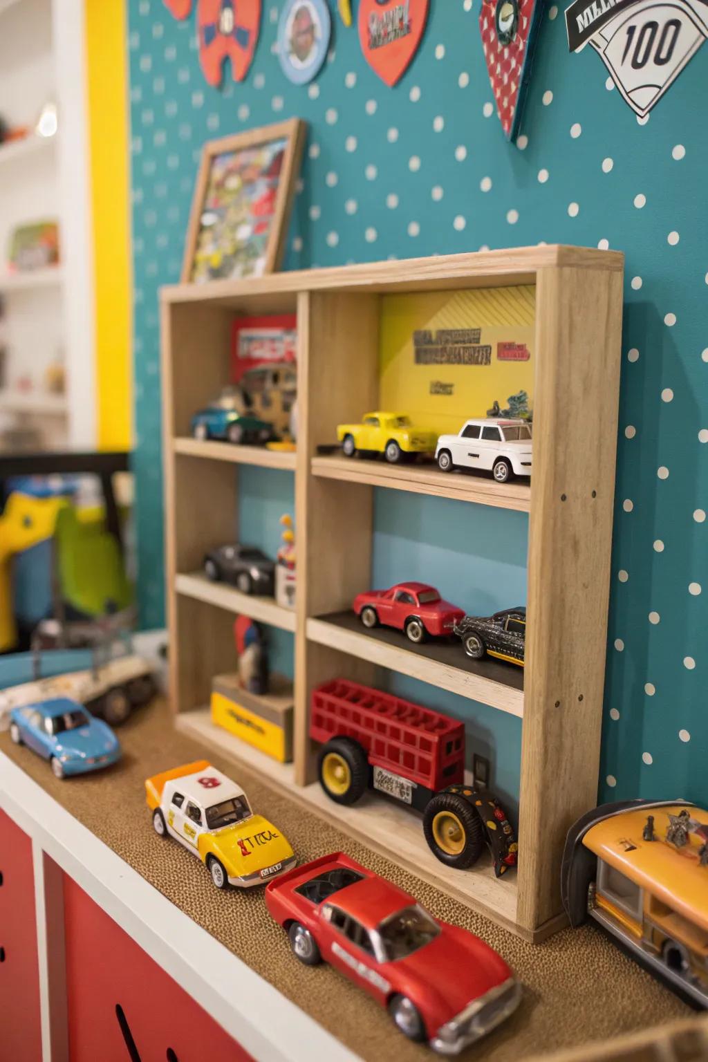 Showcase your collections with themed shadow boxes.