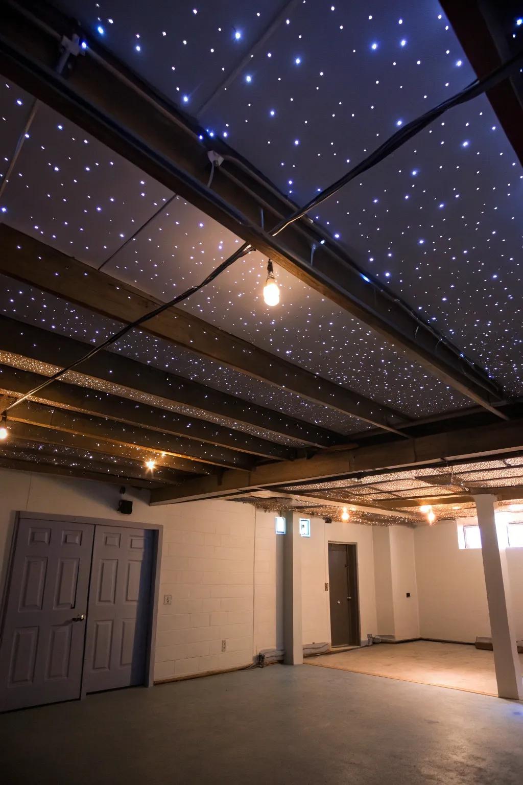 Fiber optic effects bring a magical touch.