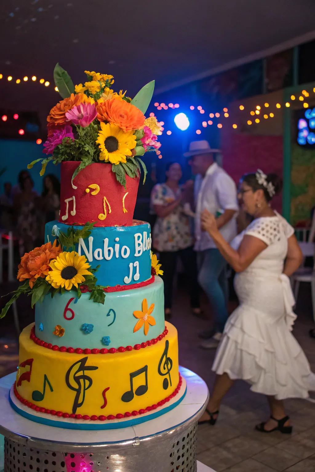 A Fiesta de Cuba cake that's the life of the party.