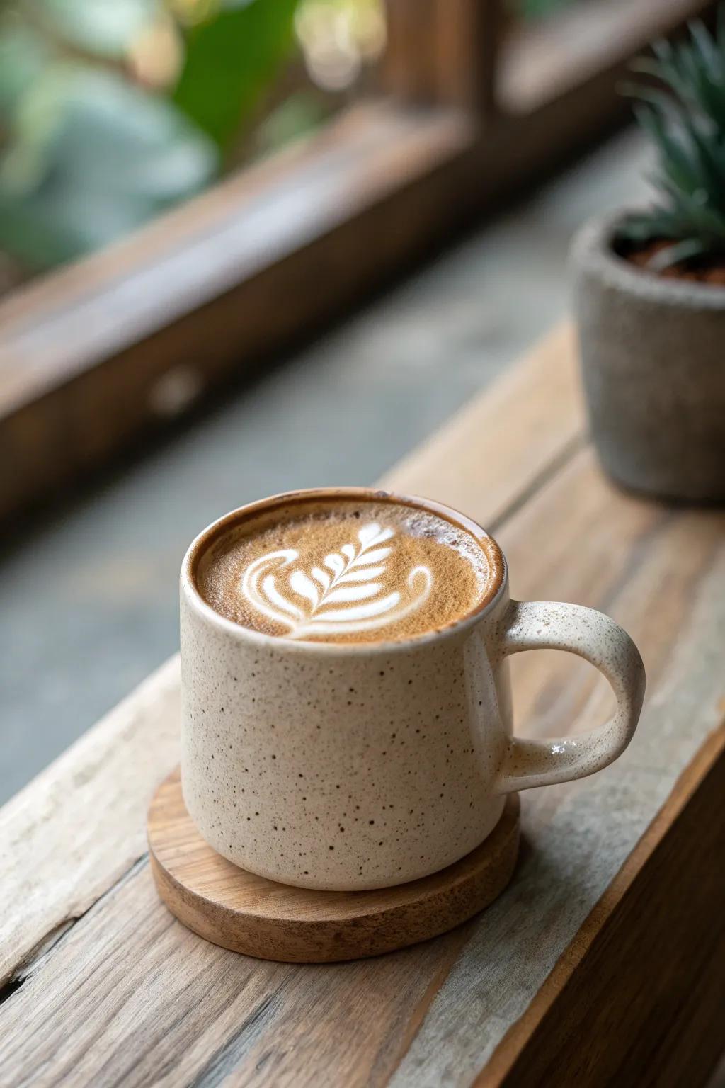 Savor the art of tiny brews: a miniature clay masterpiece in every sip.