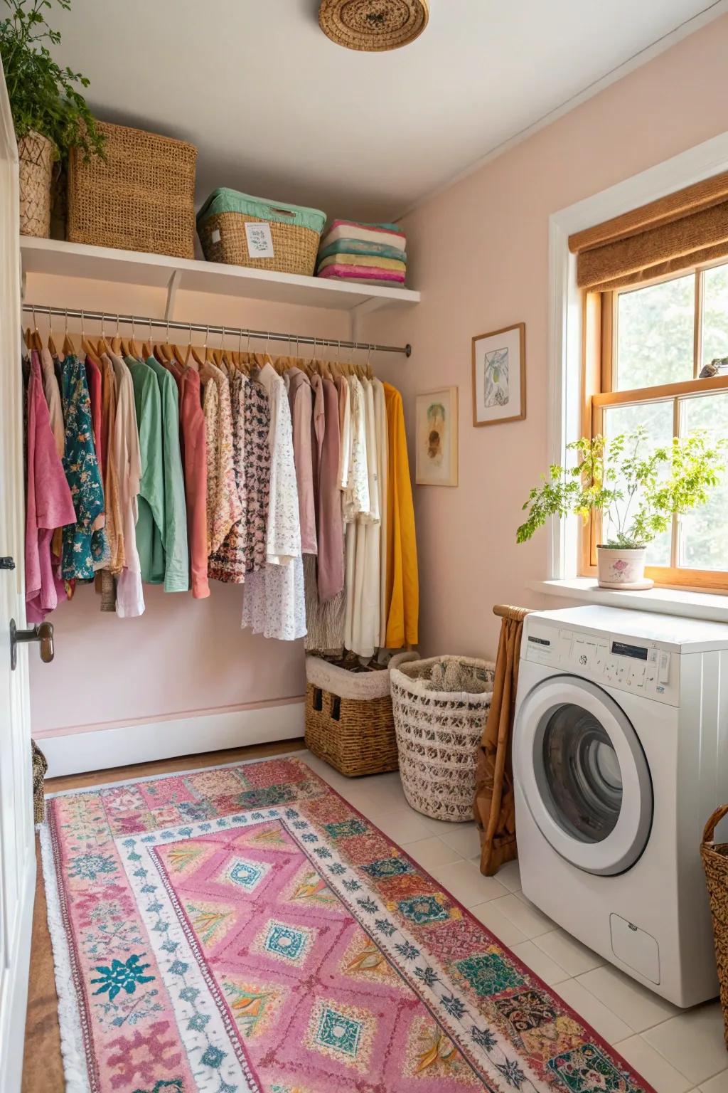 Textiles add warmth and style to any space.