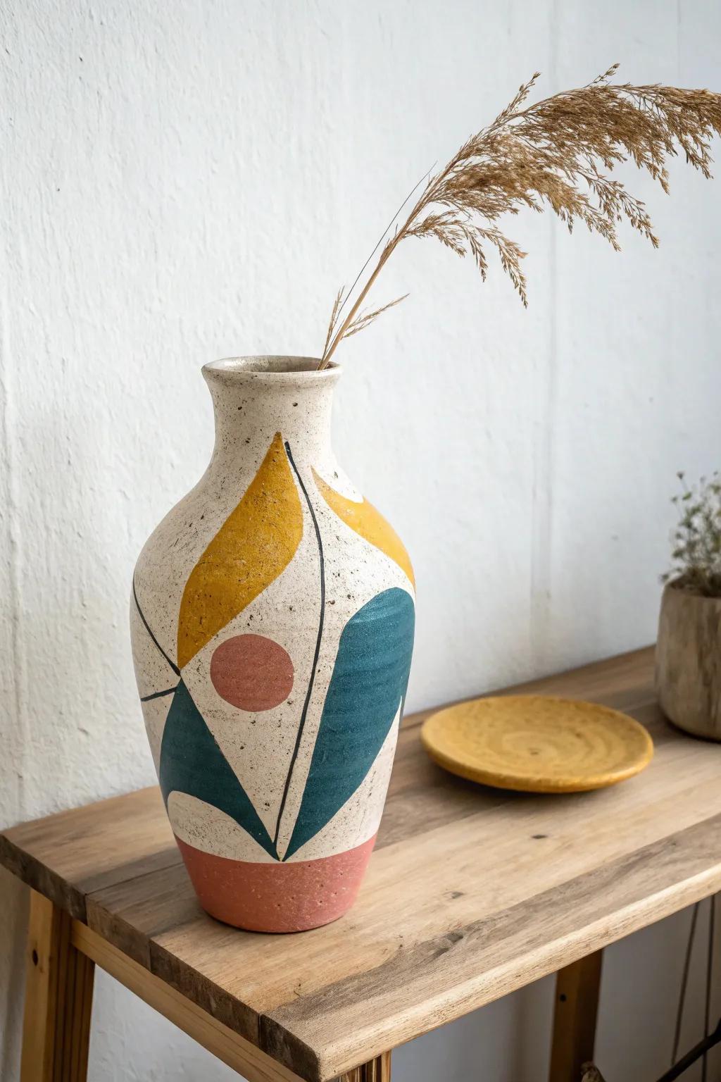 Embrace simplicity and boldness with geometric art that speaks volumes.