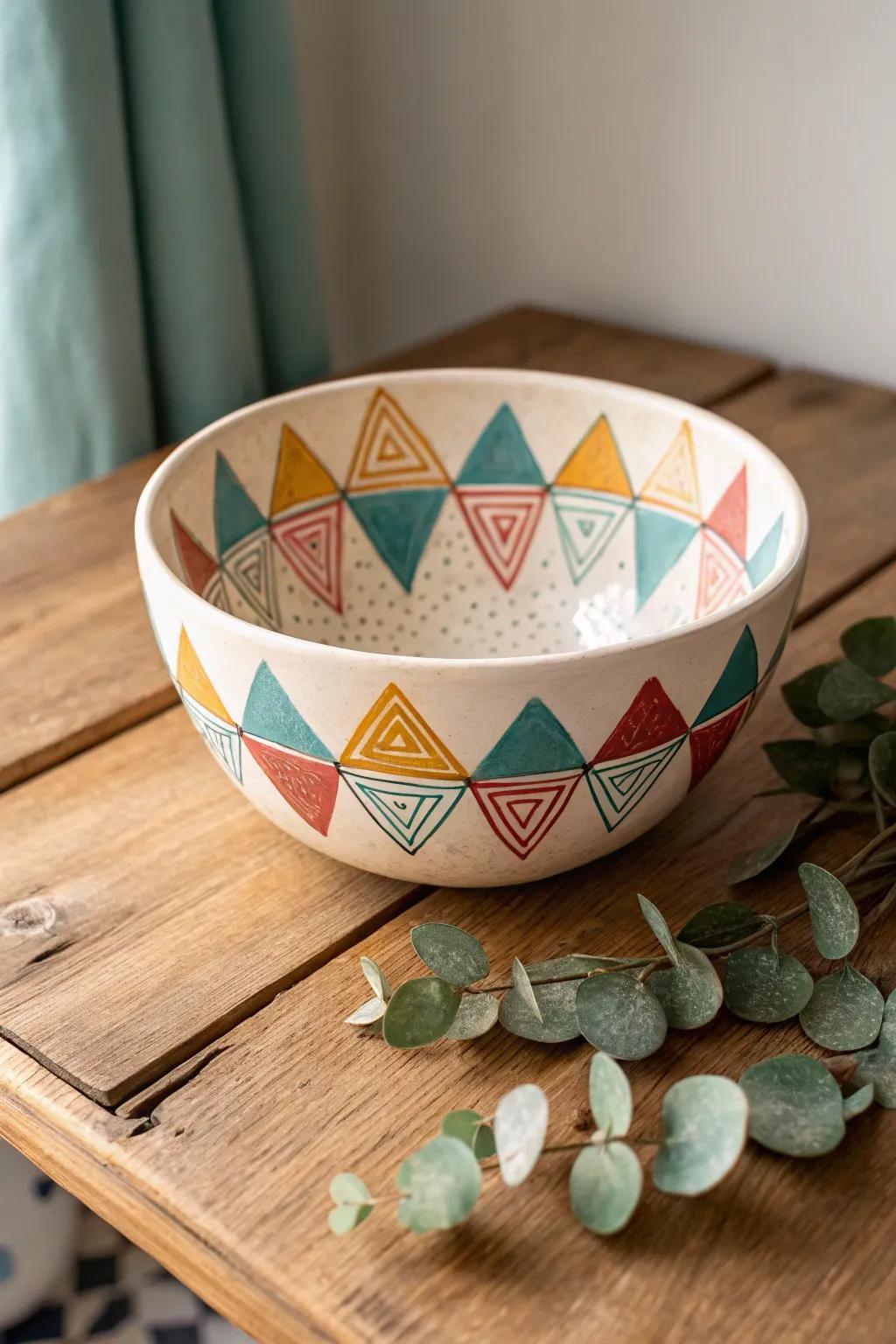Elevate your space with stunning geometric bowl designs—where modern artistry meets timeless elegance.