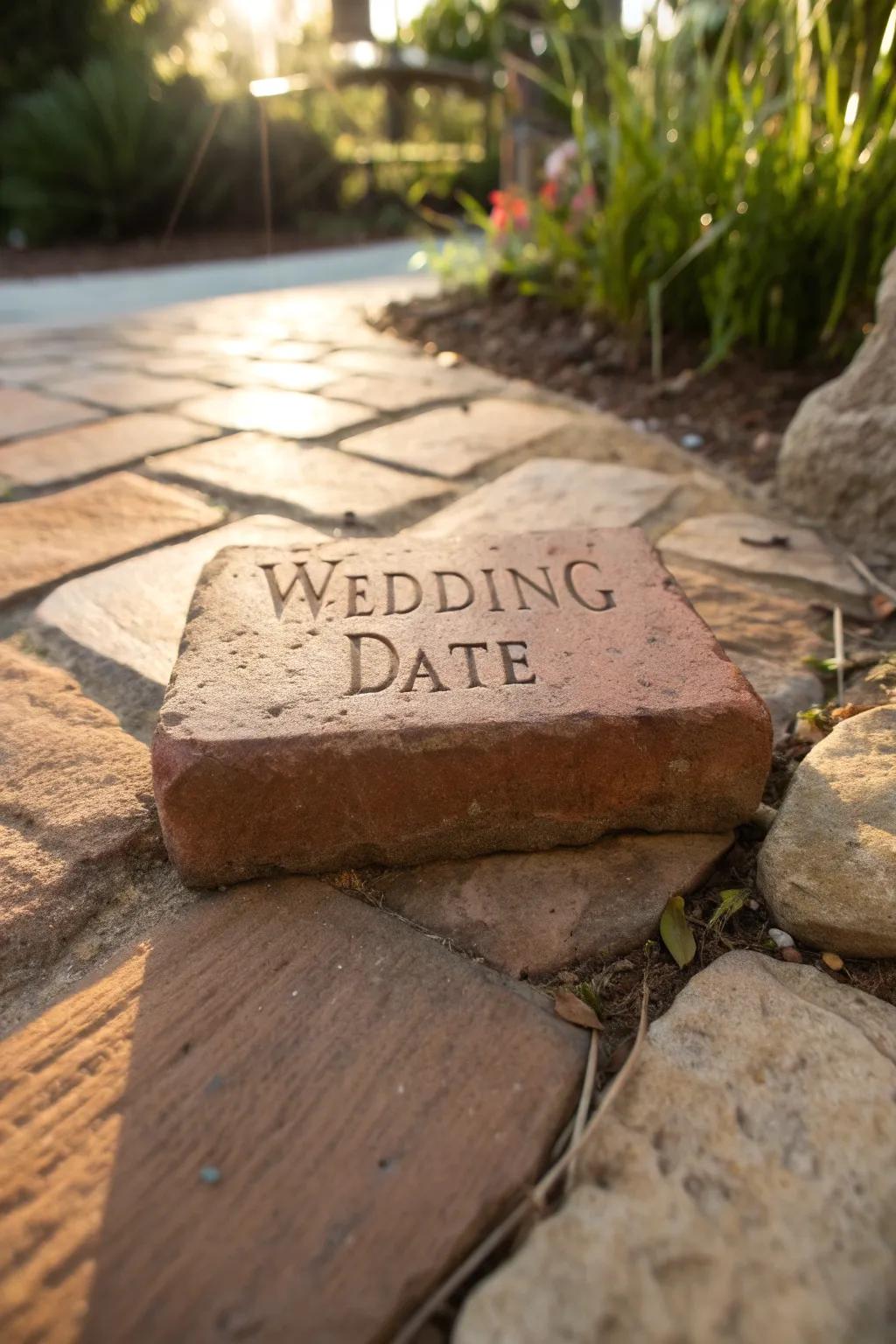 Capture timeless memories with exquisite commemorative bricks.