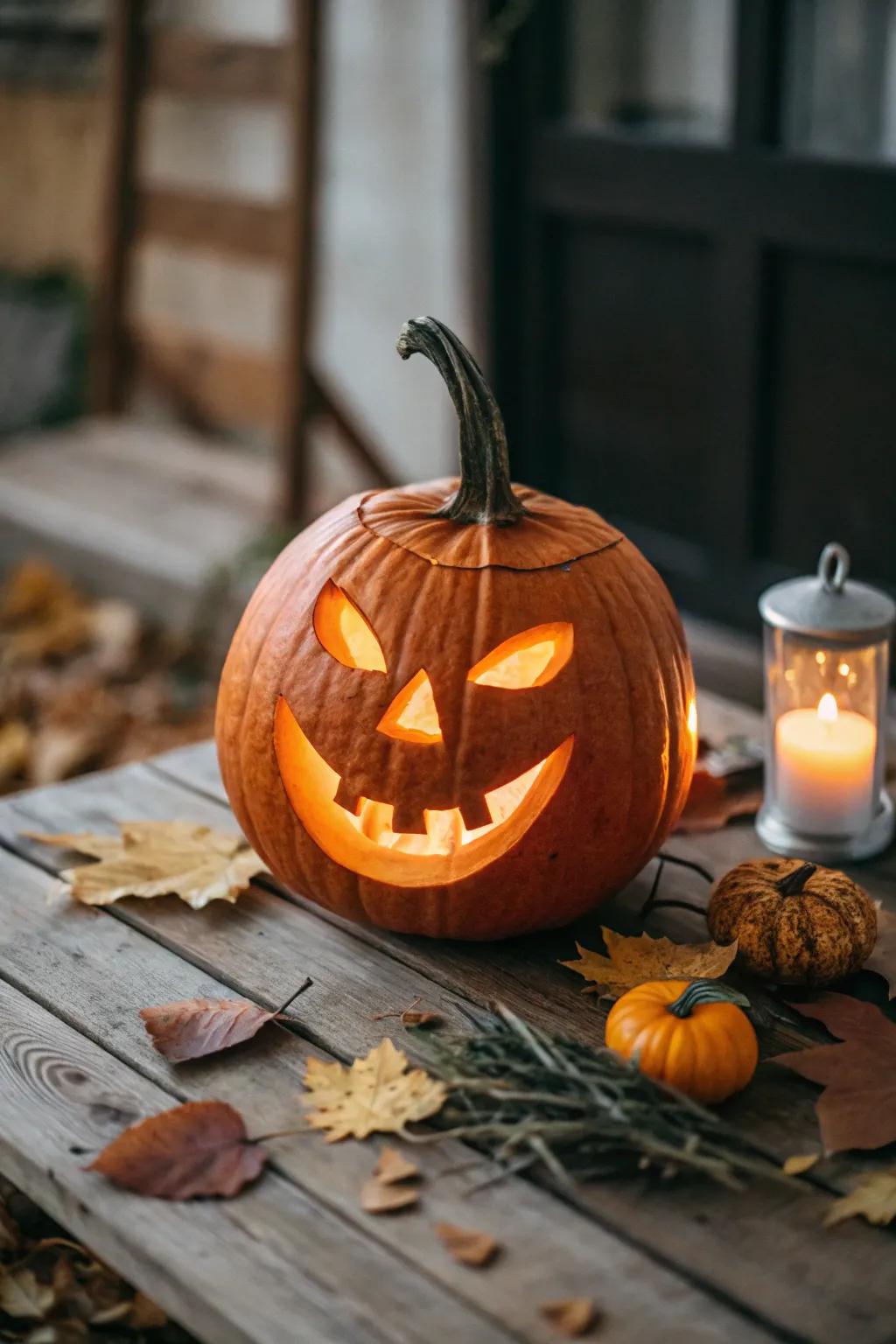 Playful Mischievous Pumpkin