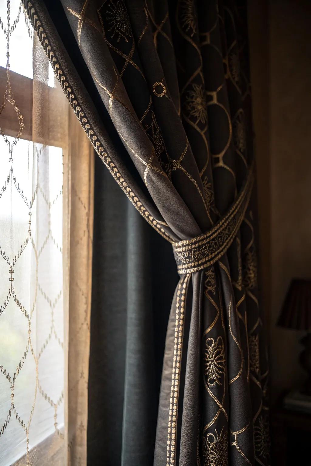 Elevate your space with custom blackout curtains that combine functionality with personal style.