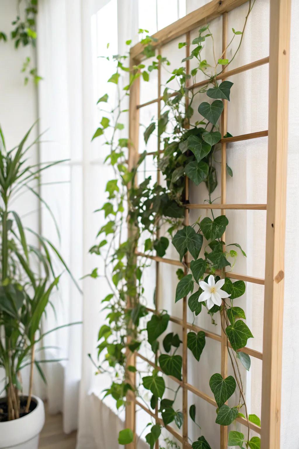 Transform your space into a secret garden with a living plant wall.