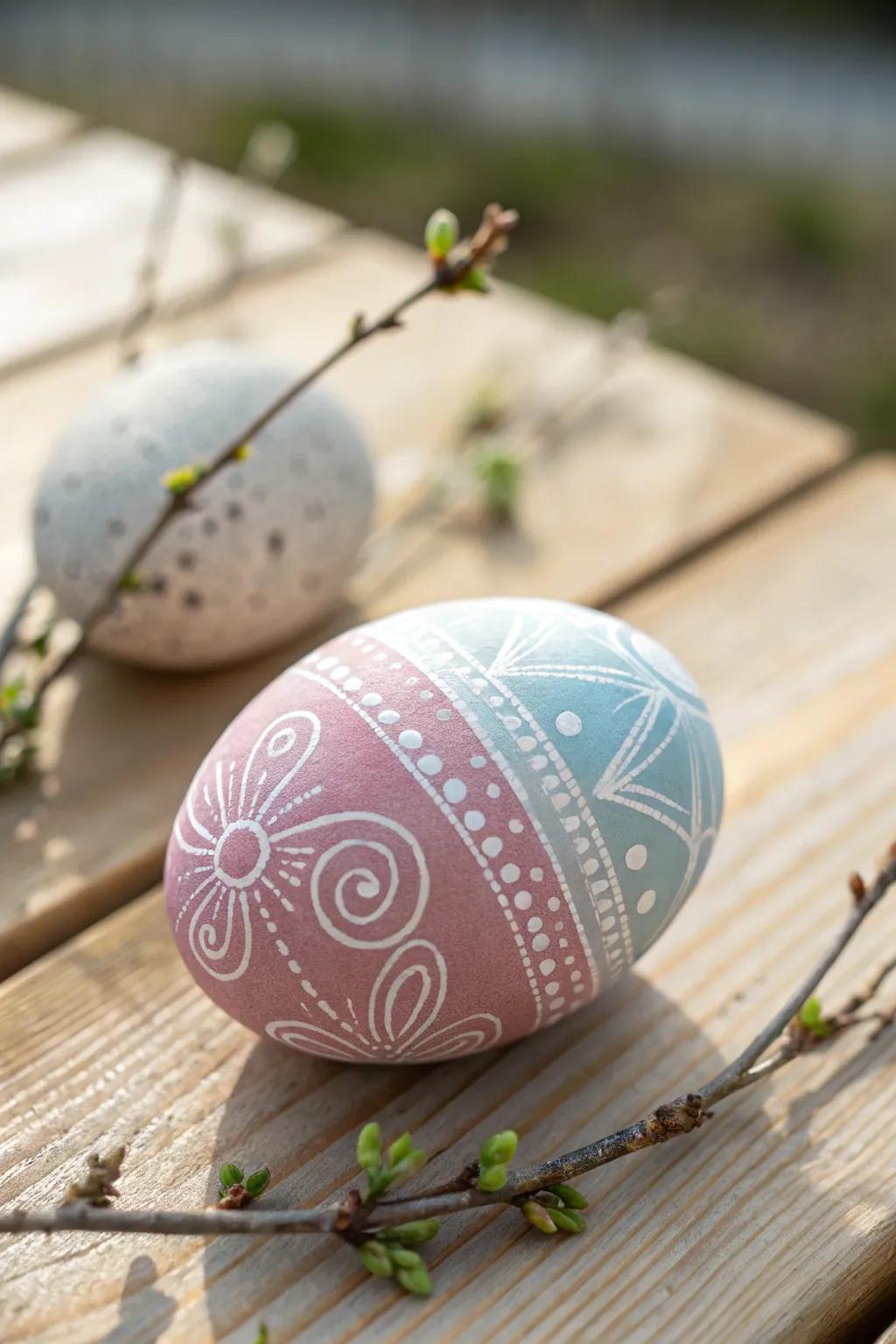 Embrace simplicity and creativity this Easter with hand-painted rock eggs, bringing natural beauty into your decor.
