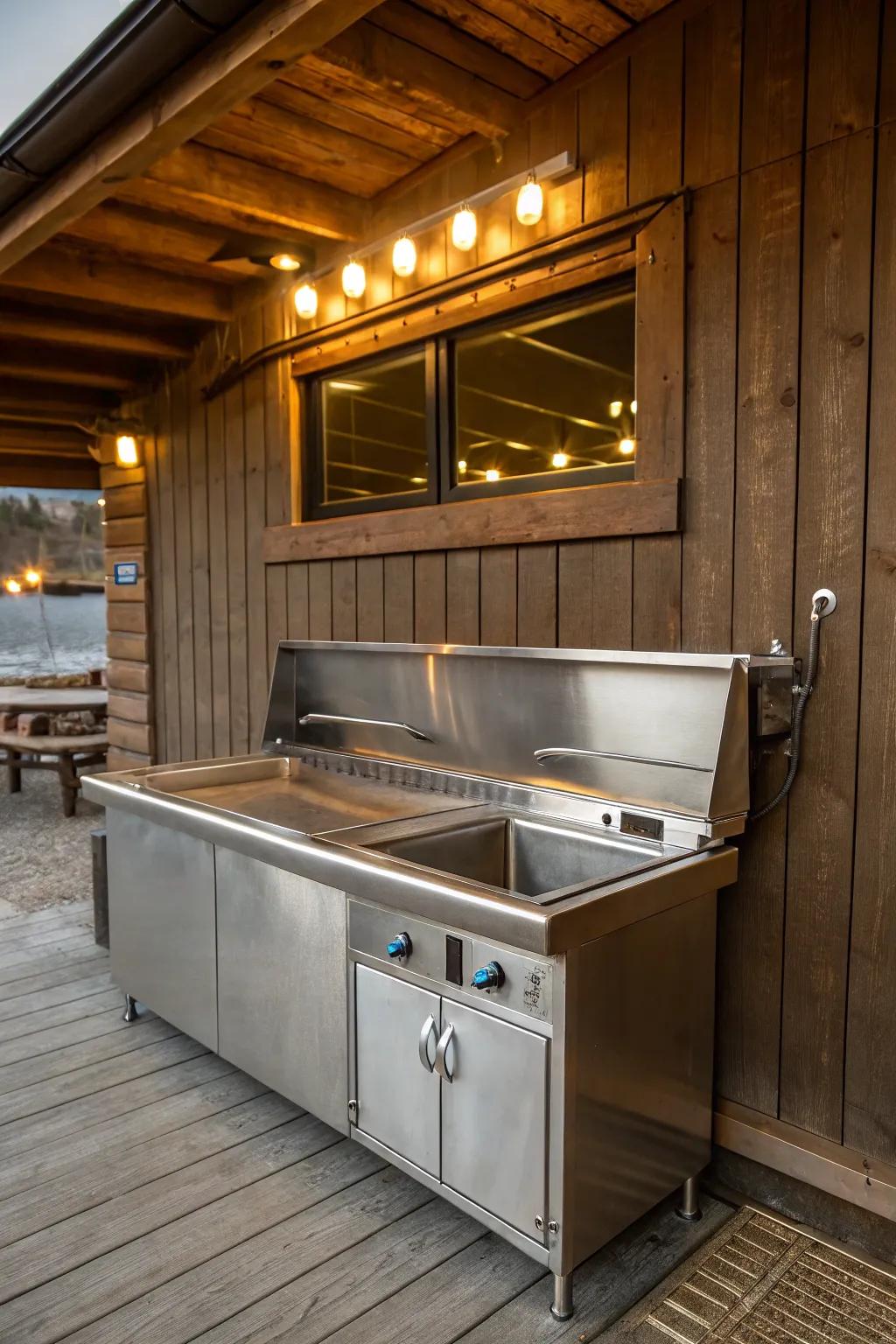 Elevate your craft with stainless steel elegance.