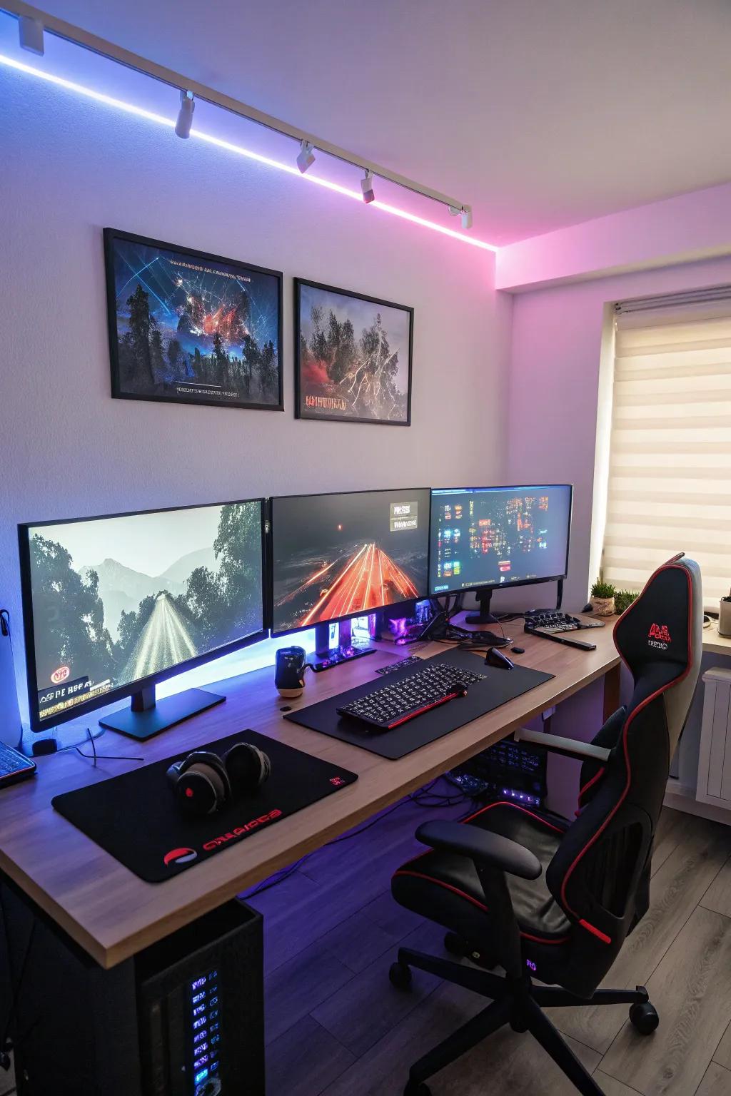 Expand your gaming horizons with multiple monitors.