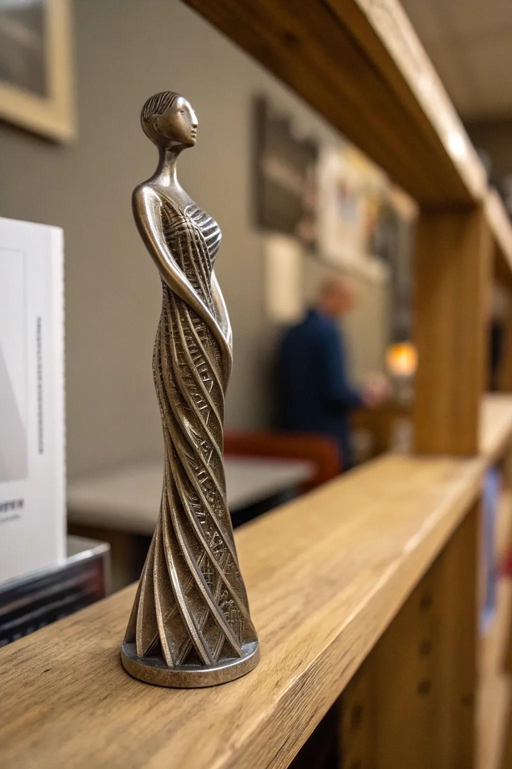 Elevate your decor with custom 3D printed art: a masterpiece of modern craftsmanship.