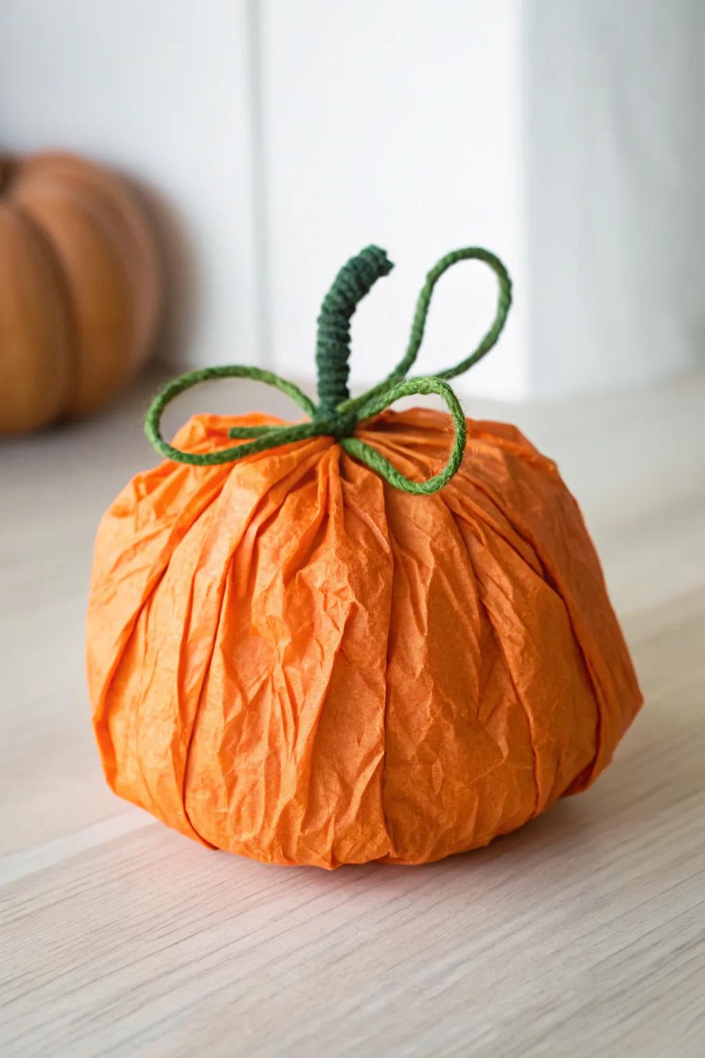 Charming Pumpkin Pouches: A minimalist's delight for Halloween treats.