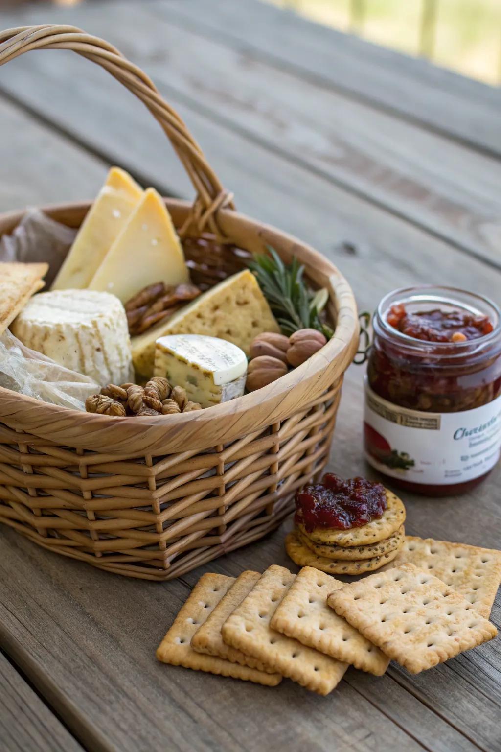 Gourmet snacks for the host who loves to entertain.