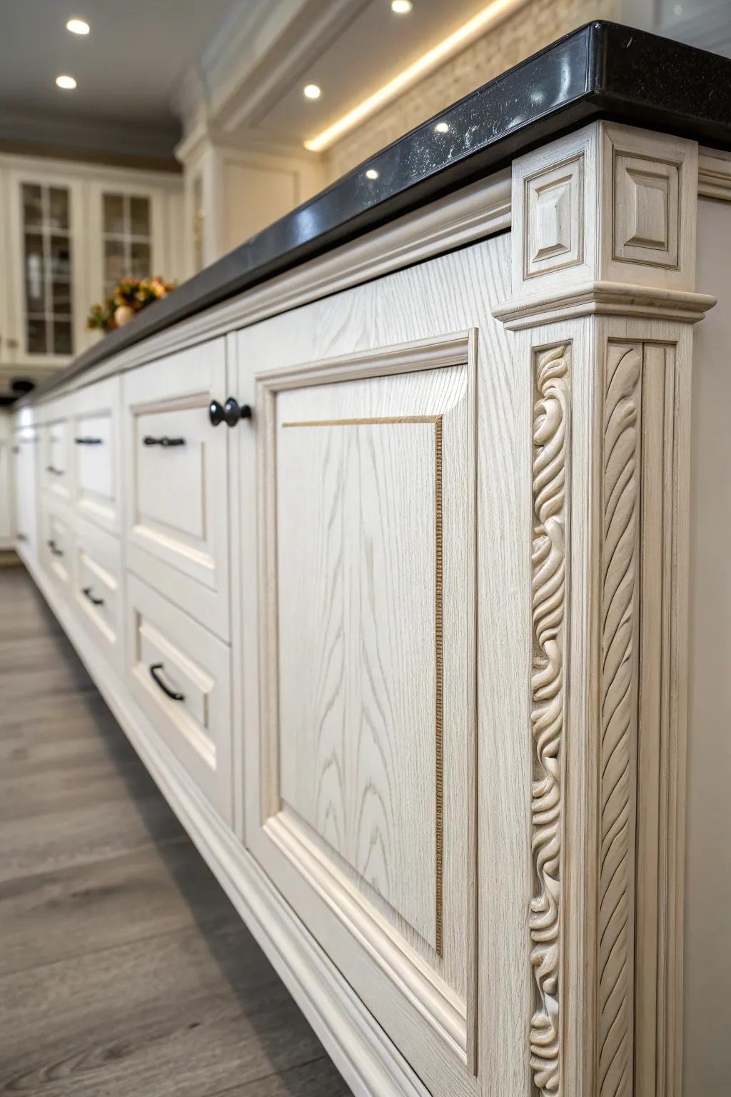 Timeless elegance: A classic white cabinet door that redefines your kitchen's aesthetic.