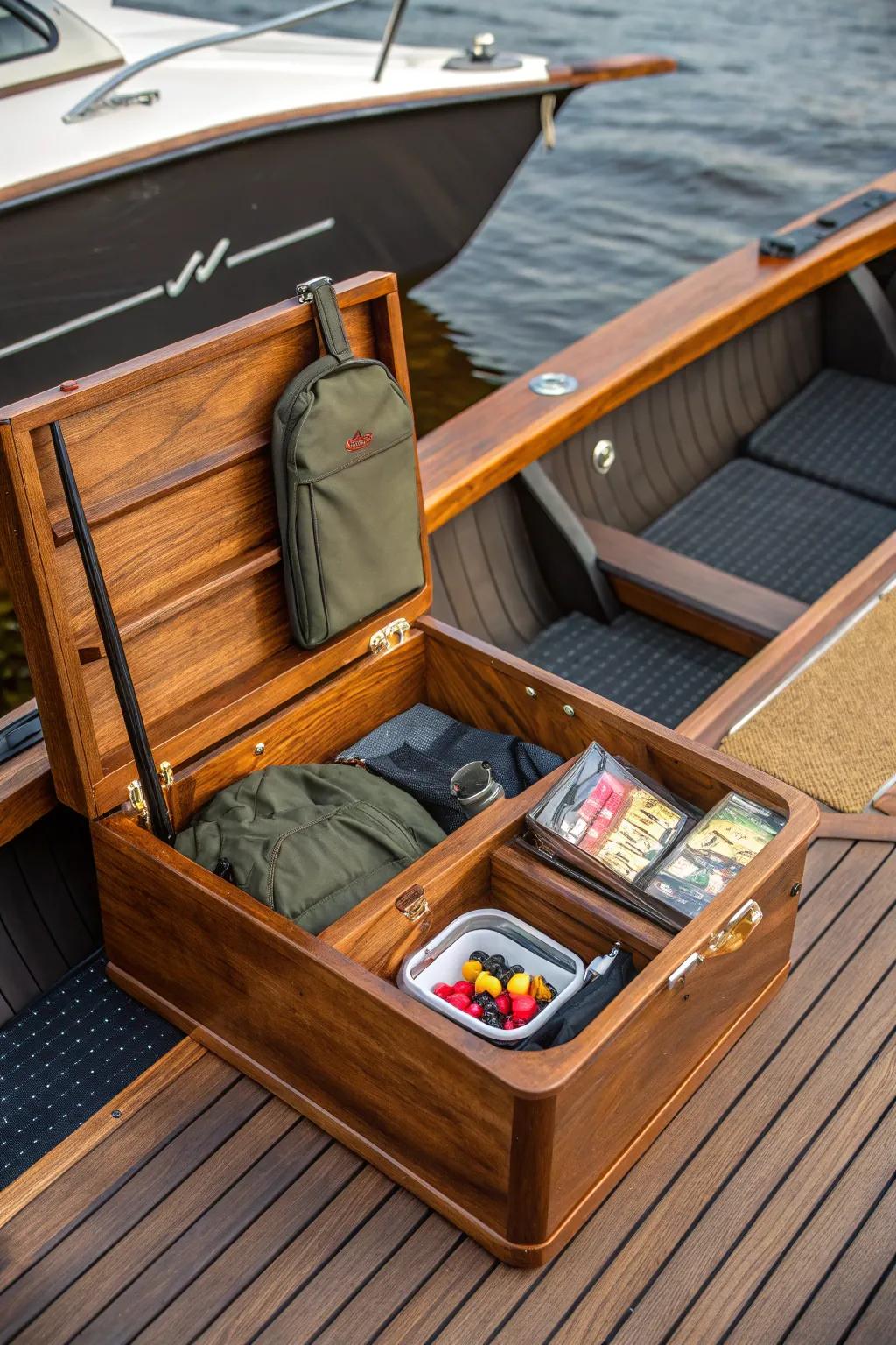 Unlock the hidden potential under your jon boat seat with expert storage solutions.