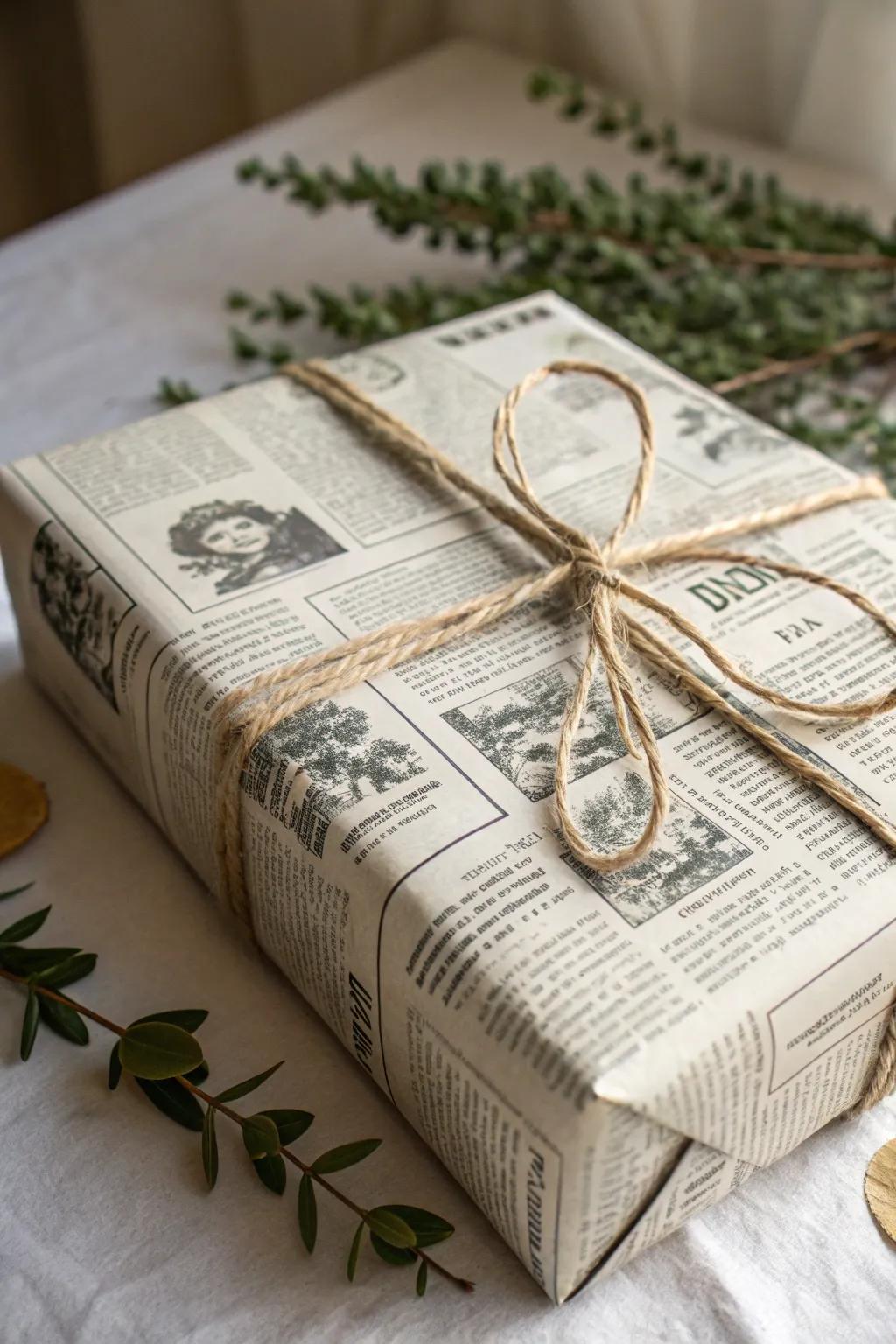 Wrap it with love and nostalgia. 🌿✨ #SustainableGifting