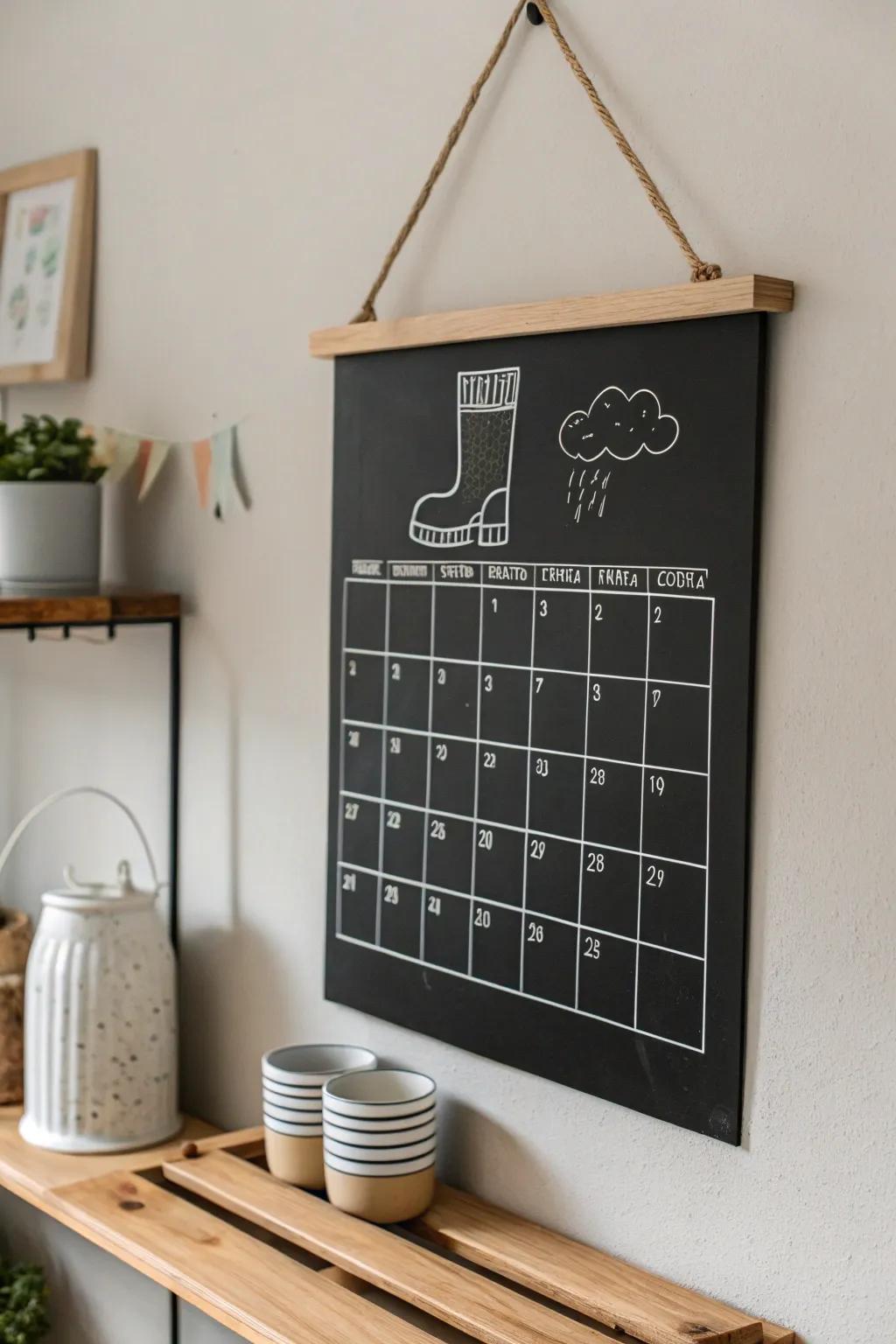 Stay prepared for those surprise showers with charming rain boot markers!