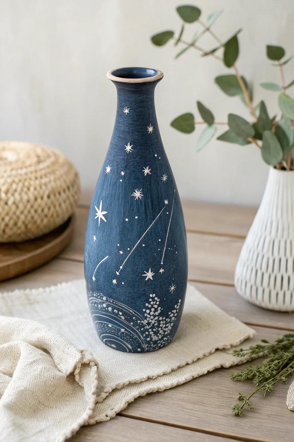 Capture the wonder of the universe with a touch of elegance and simplicity.