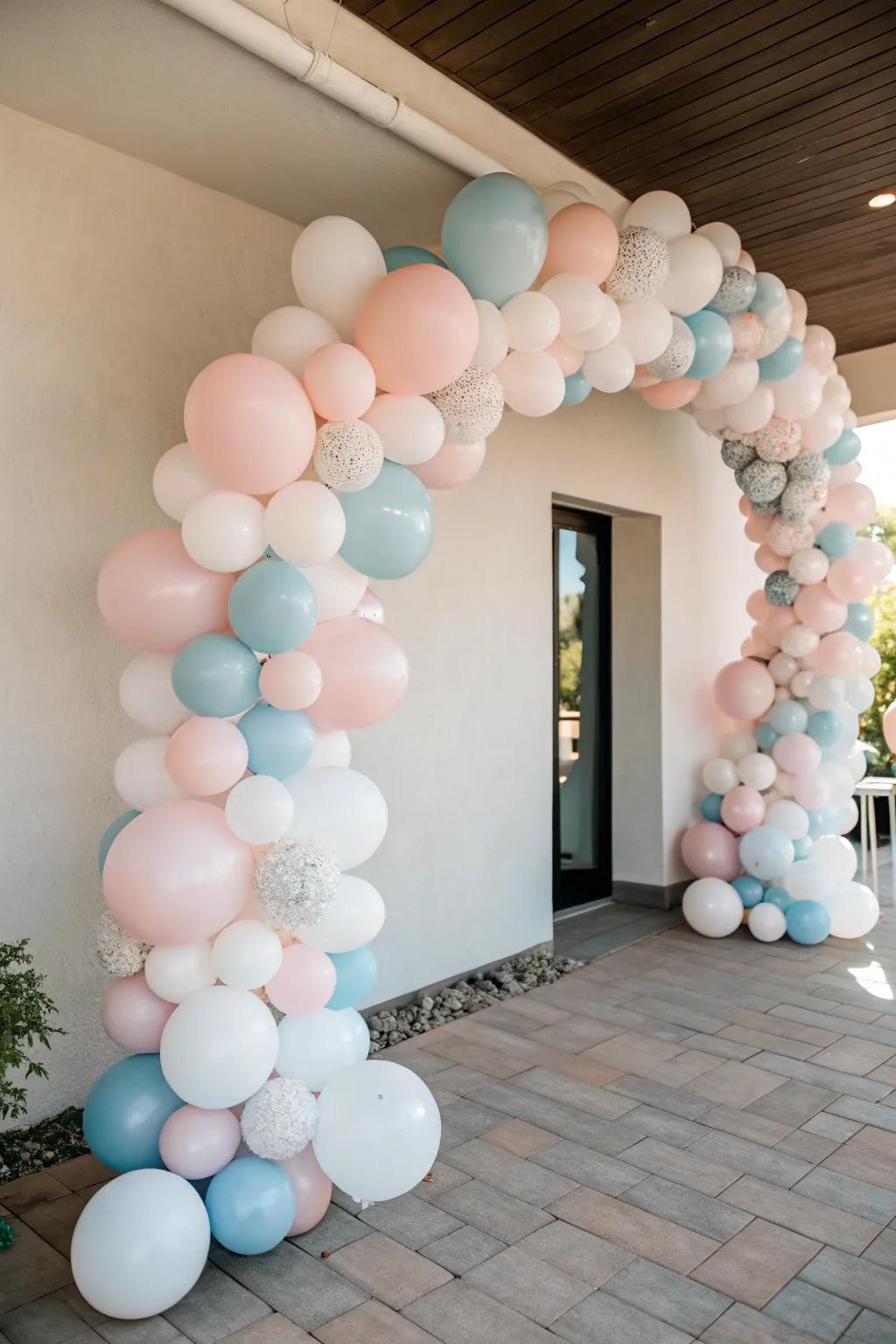 Elevate your tween's party with a dreamy DIY balloon arch that doubles as the perfect photo spot.