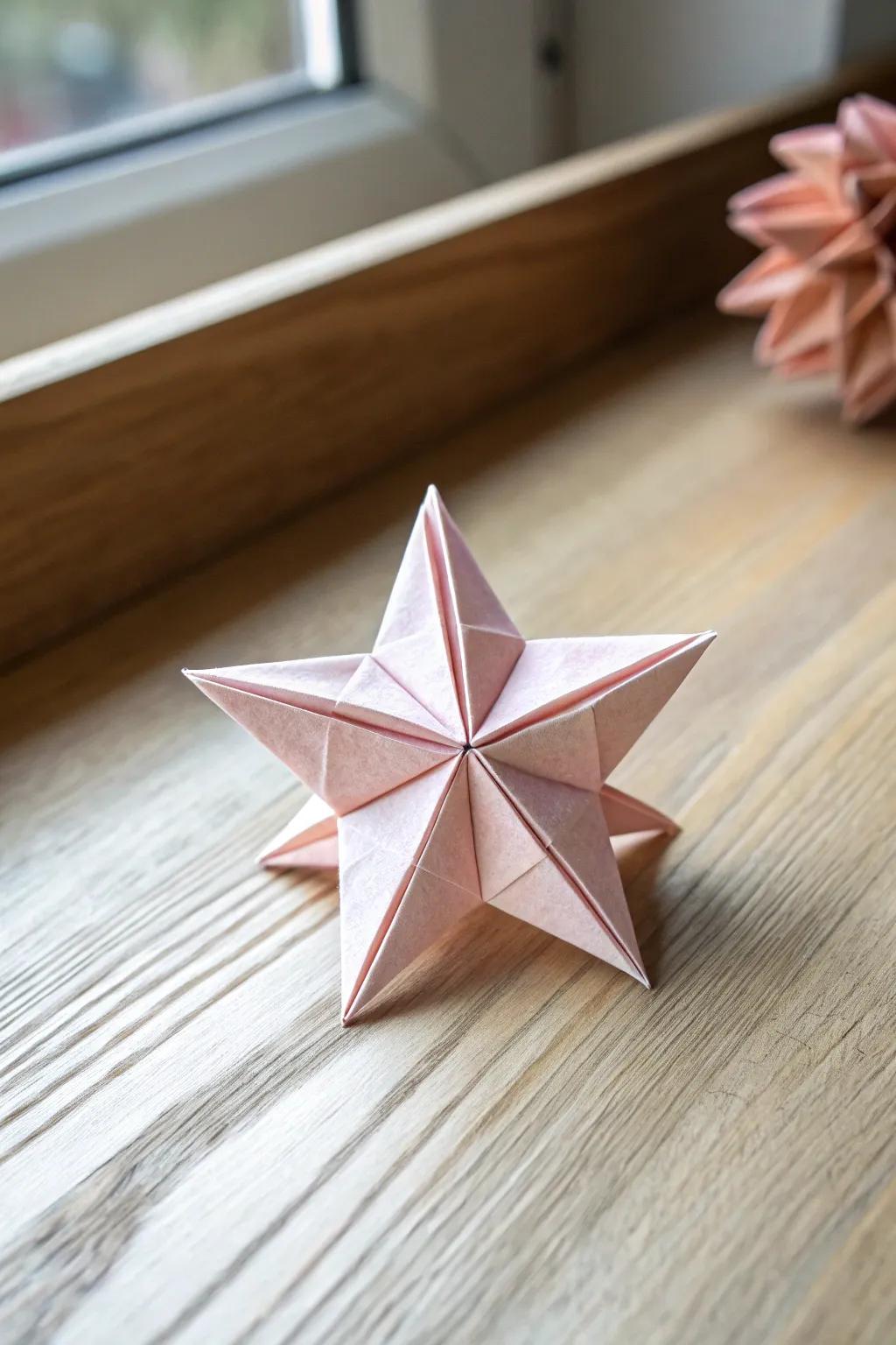 Whimsical Origami: A Touch of Craftsmanship and Simplicity.