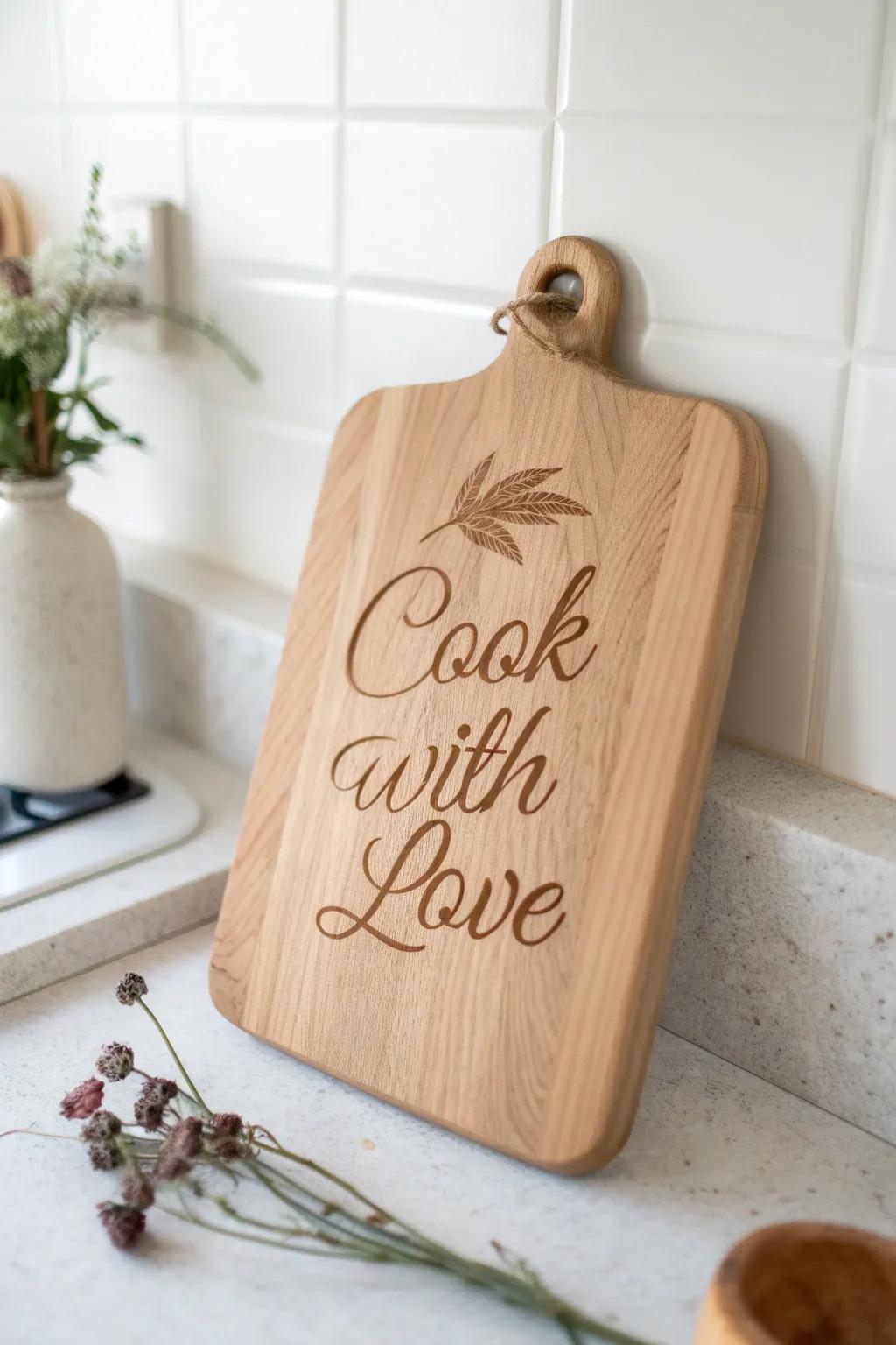 Transform your kitchen with a touch of love and inspiration. #CookWithLove #MinimalistBeauty