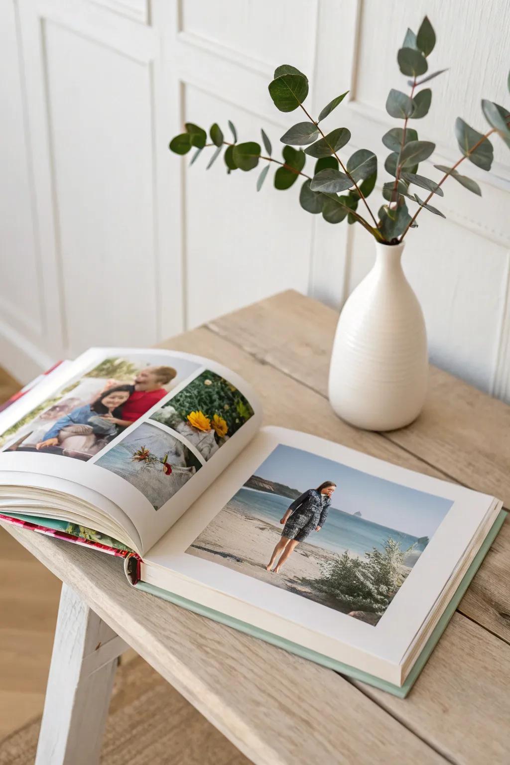 Craft Your Memories: A custom photo book that turns moments into timeless treasures.