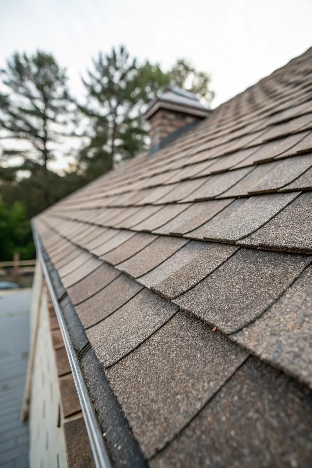 Architectural shingles add depth and style to your roof.