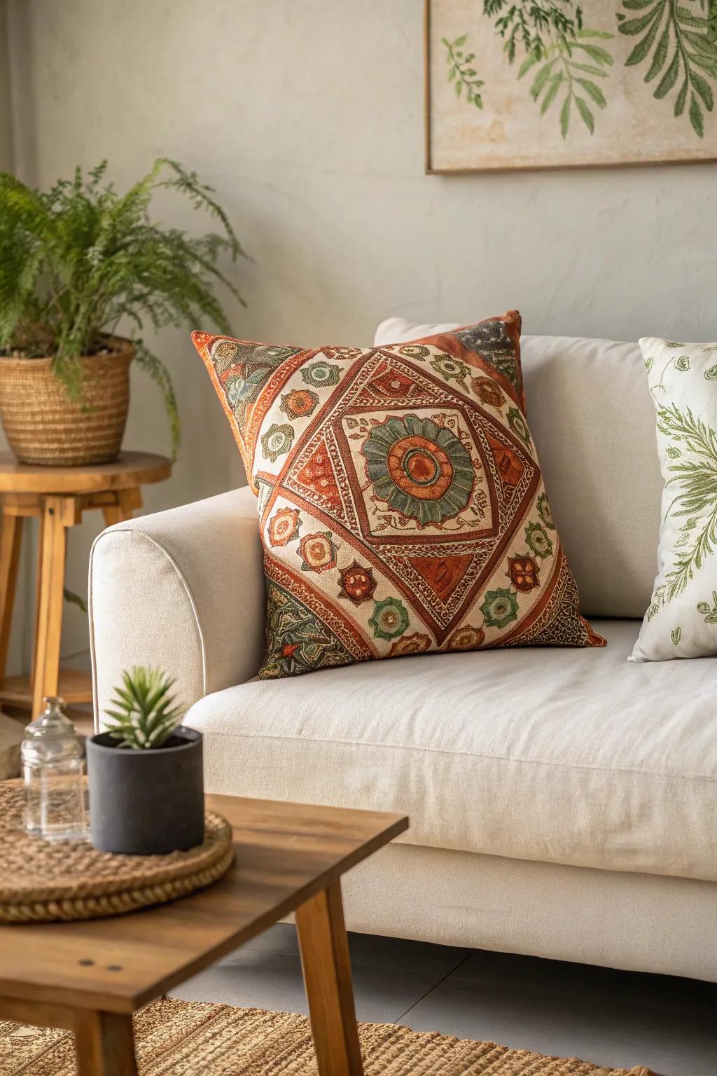 Add a splash of color and craftsmanship to your space with these stunning pillow covers!