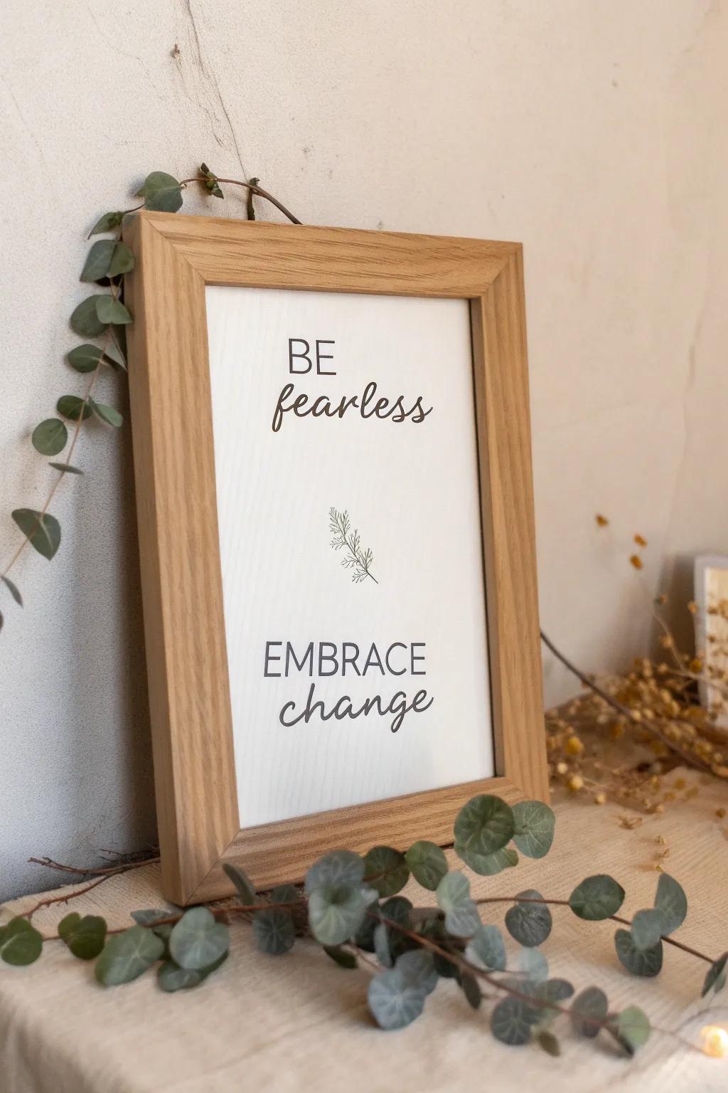 Embrace your journey with inspiration and simplicity. 🌿✨ #PersonalGrowth #MinimalistBeauty