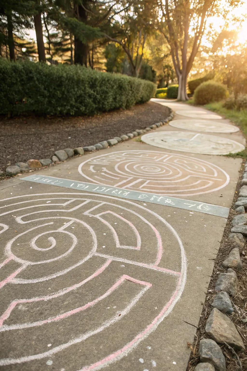 Step into the mystery maze and lose yourself in a world of playful elegance.