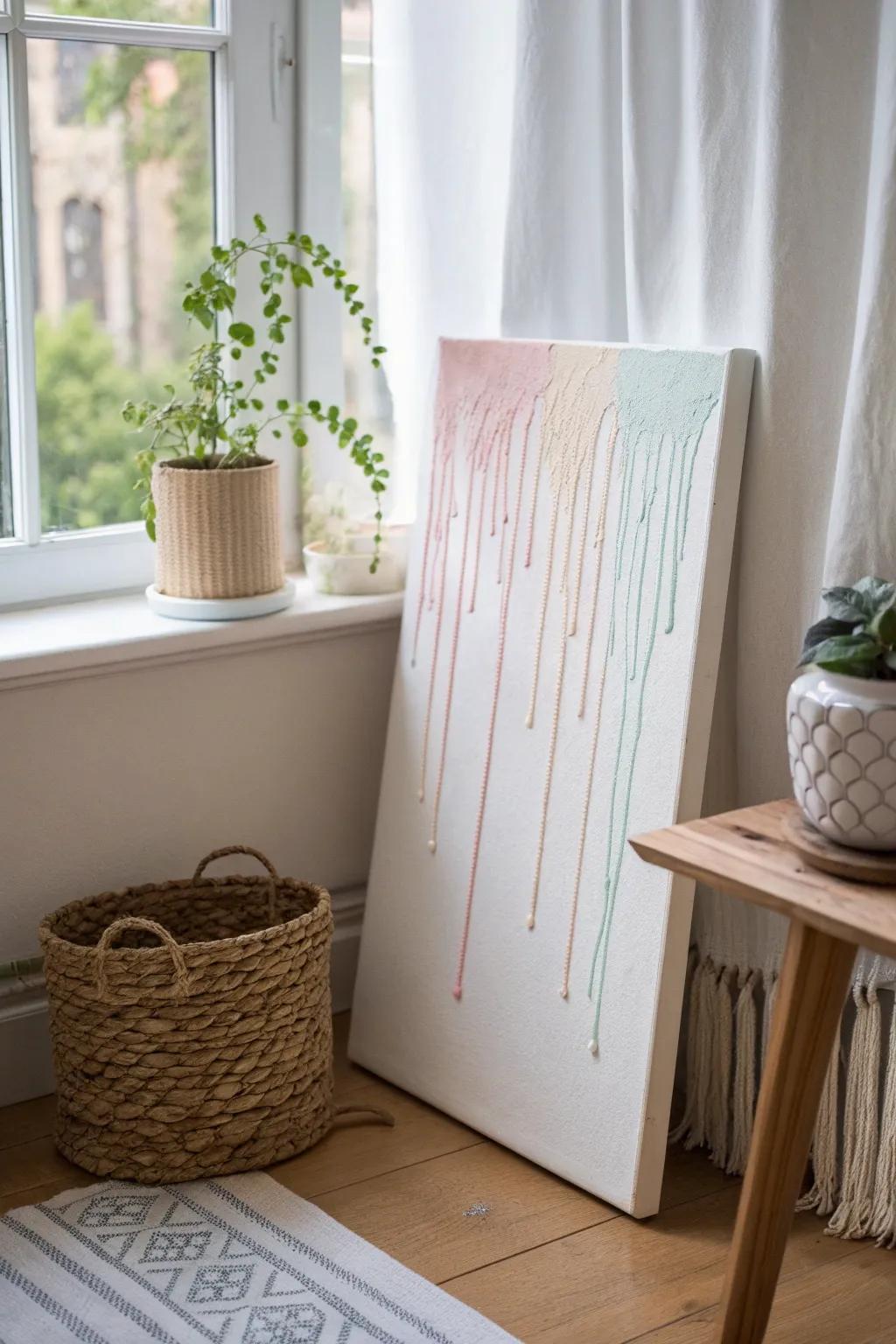 Defy gravity with art: Discover the elegance of reverse drip designs.
