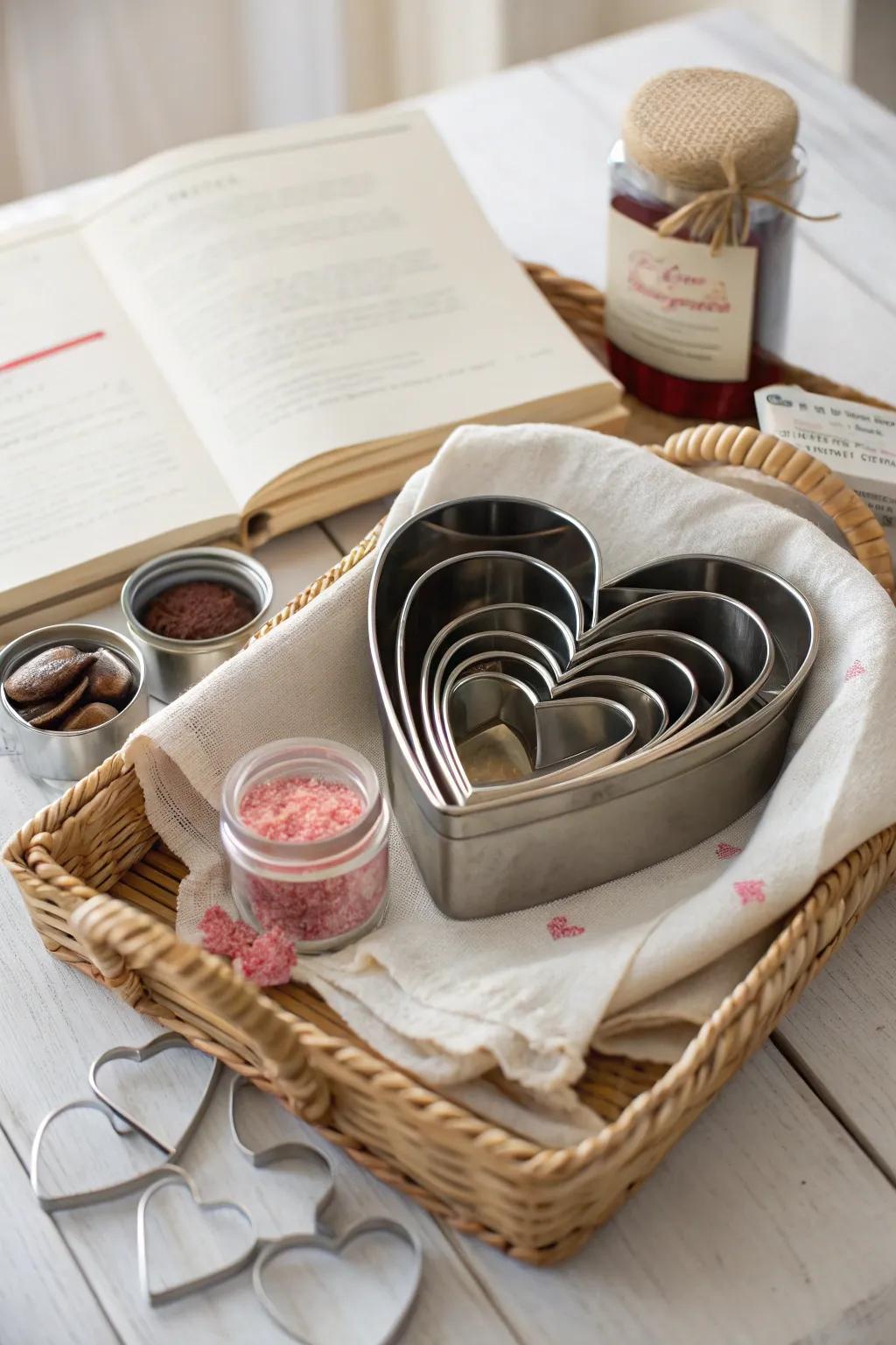 Create sweet memories together with this elegant Baking Enthusiast's Kit, perfect for a homemade Valentine's Day surprise!