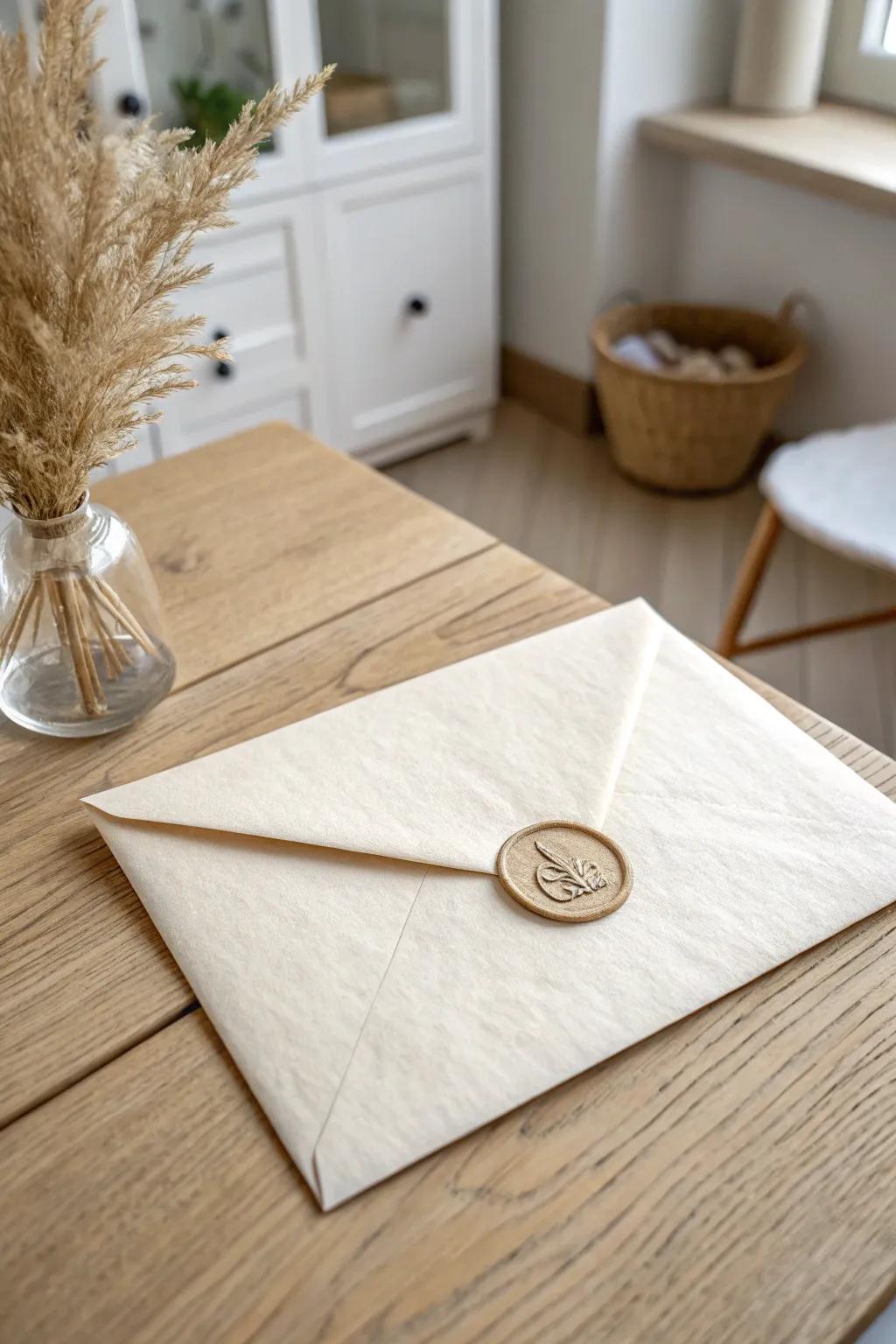 Embark on A New Adventure: A Letter Sealed with Love and Excitement.