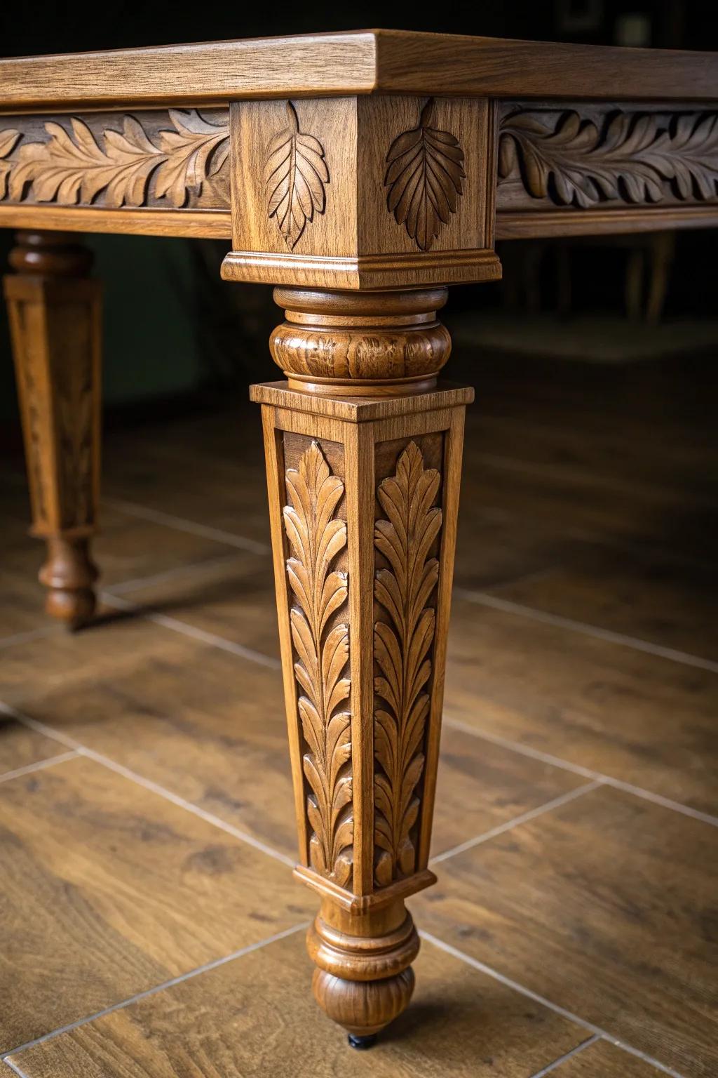 Bring the forest into your home with nature-inspired carvings.