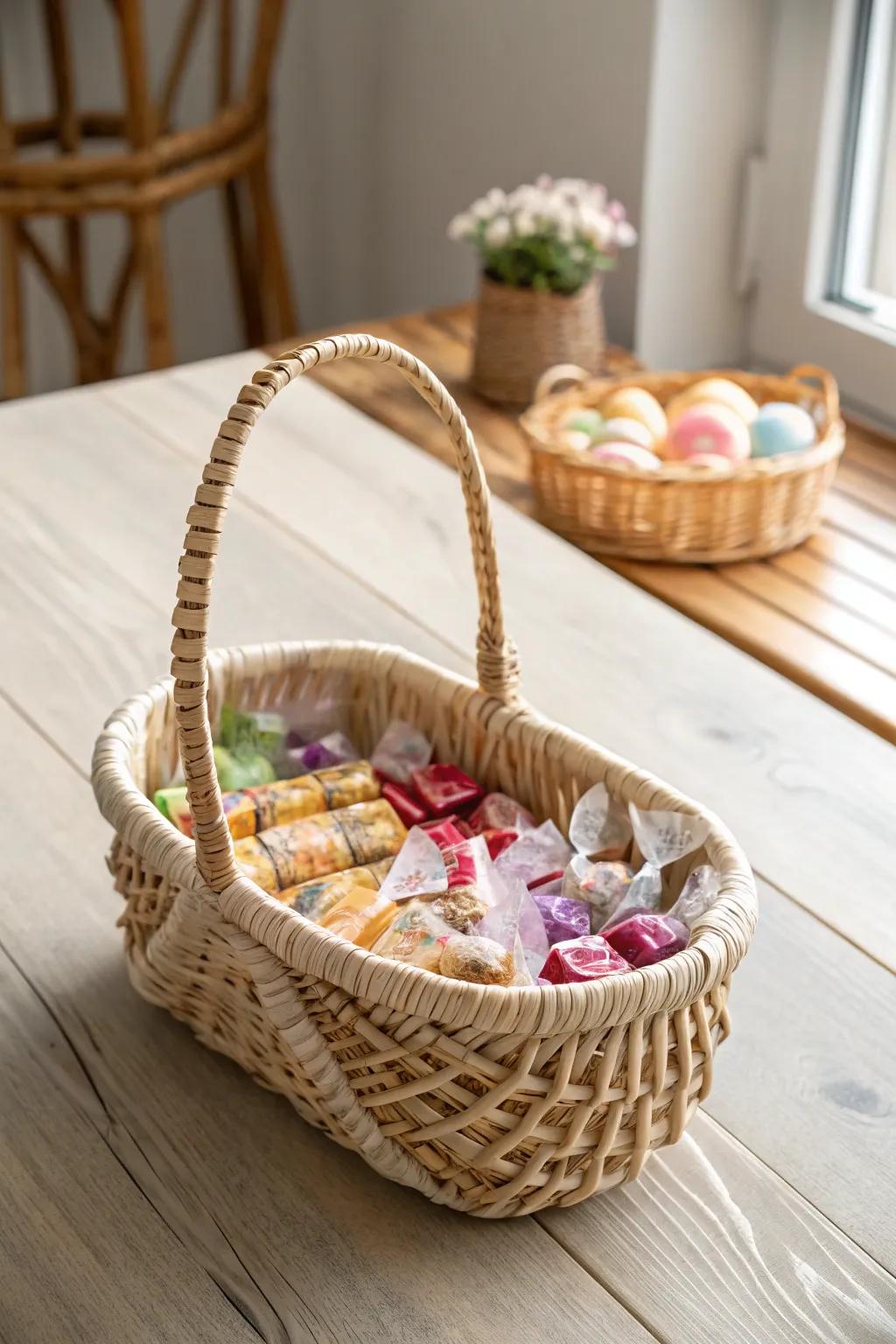 Sweet Surprises: Crafting the Perfect Boo Basket with His Favorite Treats!