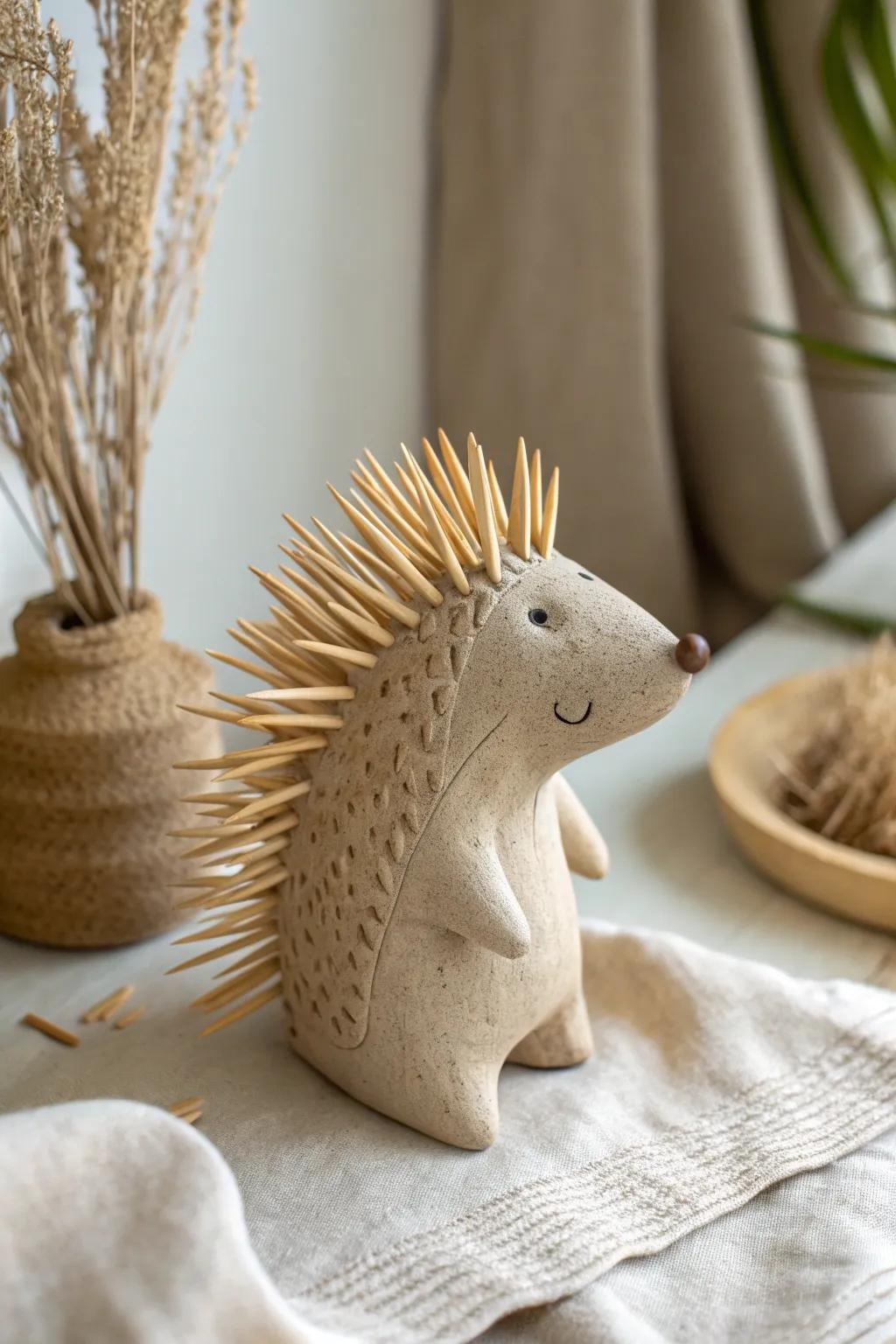 Embrace the wild with textured clay creations - simplicity meets playful artistry.