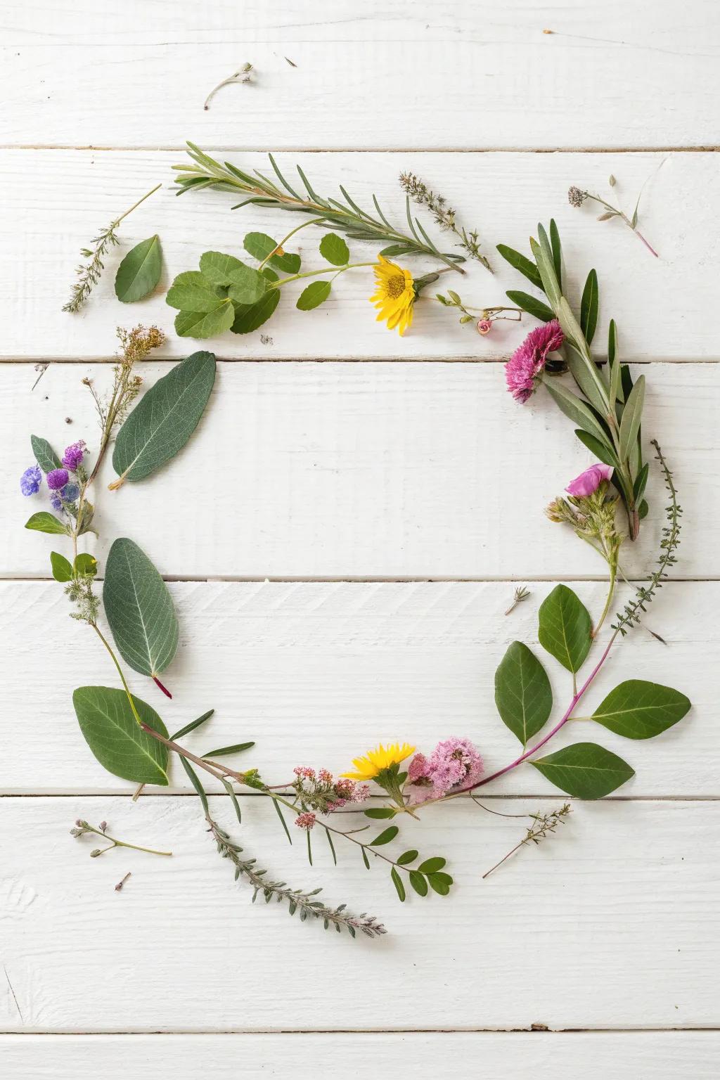 Capture the beauty of nature with a simple yet stunning collage creation—perfect for little hands and creative hearts.