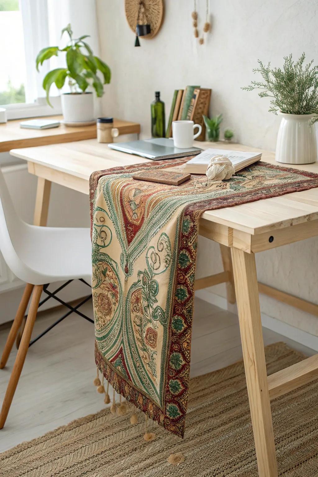 Transform your workspace with a touch of vintage charm and warmth.
