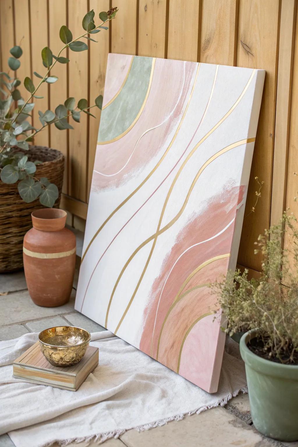 Unleash your creativity with DIY abstract art – where every brushstroke tells a story.