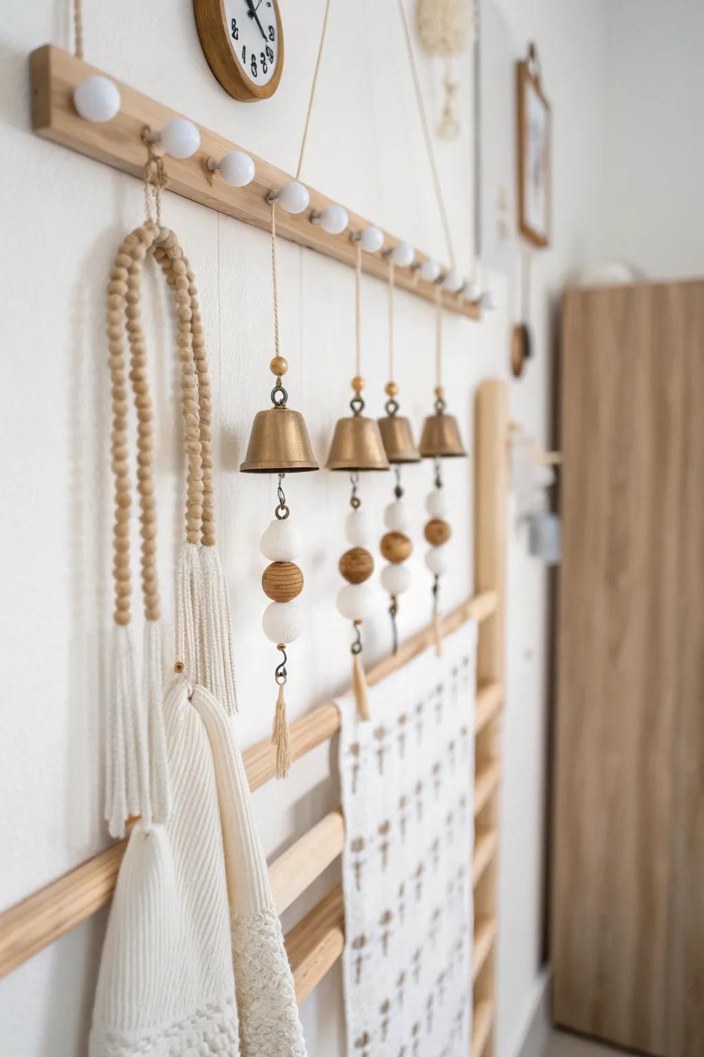 Discover the melodic charm of this DIY Interactive Music Wall, where simple touches create symphonies.