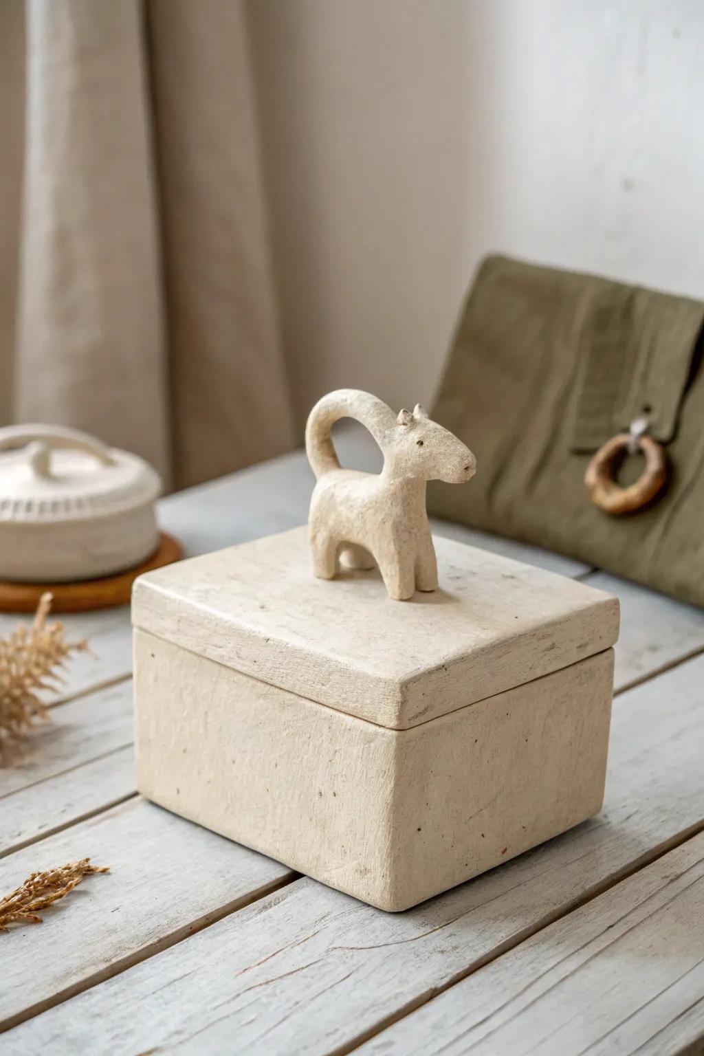 Add a touch of whimsy to your clay creations with quirky handles that spark joy.