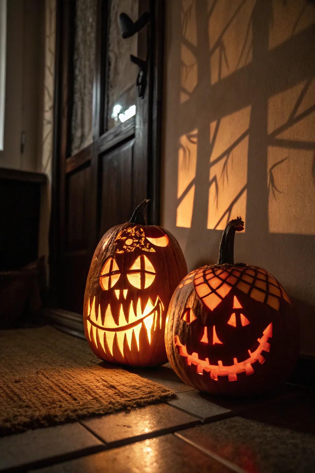 Get creative with a pumpkin carving contest for a fun date night.