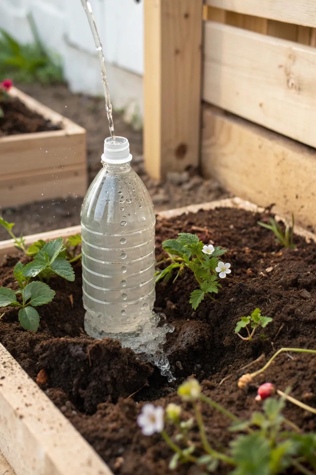 Transform waste into wonder with DIY bottle irrigation!
