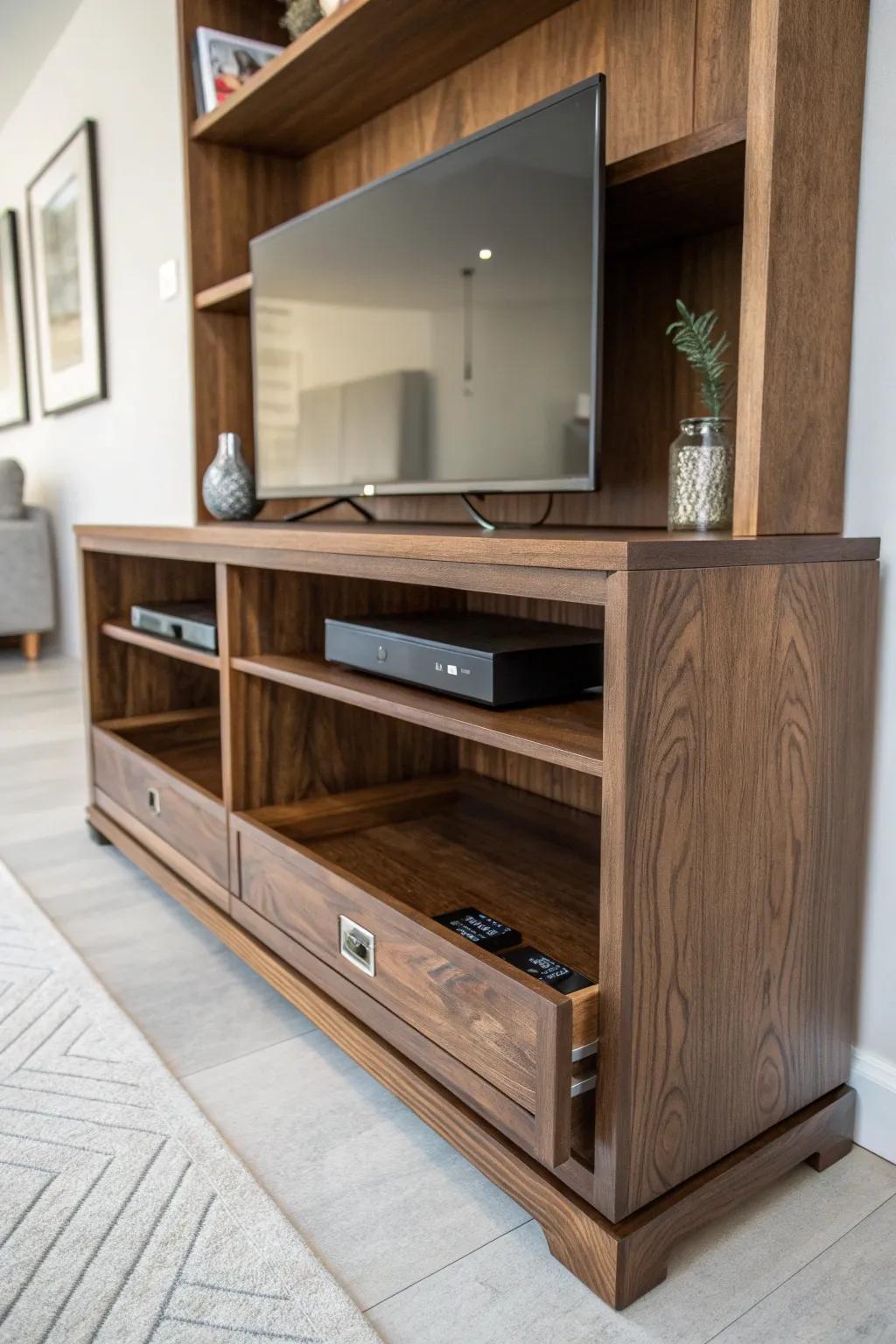 Elegance in concealment: Discover the perfect blend of style and security with under-shelf firearm storage.