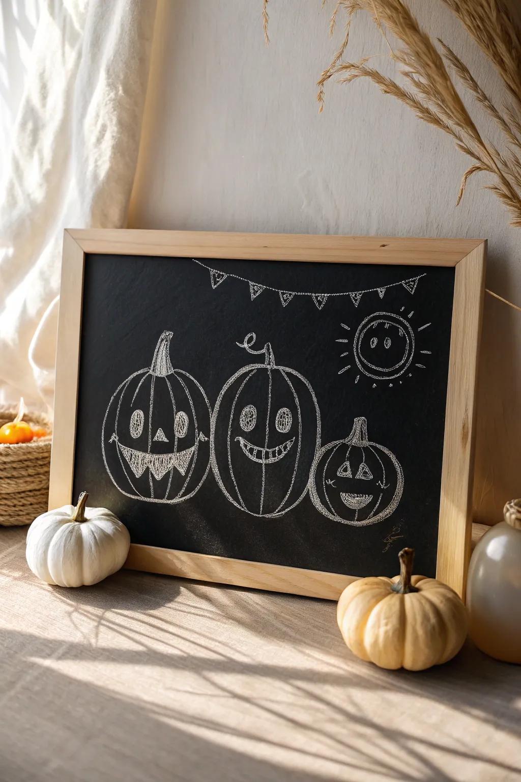 Celebrate Halloween with a touch of Scandinavian simplicity and boho charm in this delightful pumpkin parade.