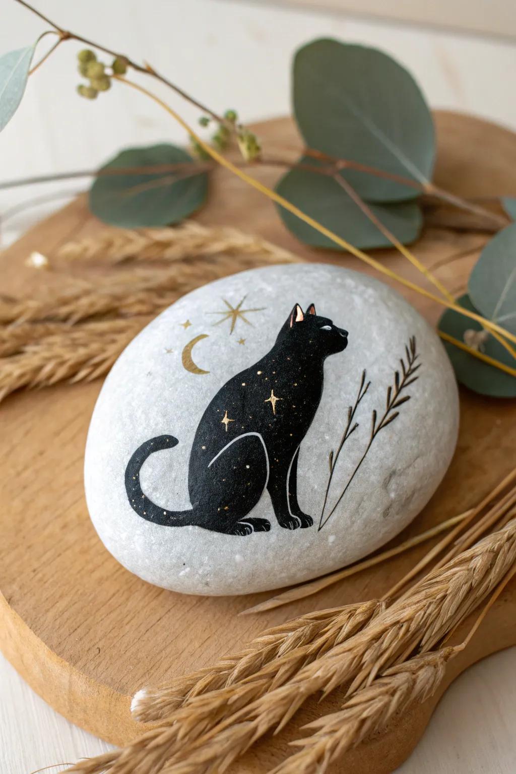 Embrace the mystique of Halloween with a touch of minimalist charm. 🌙✨
