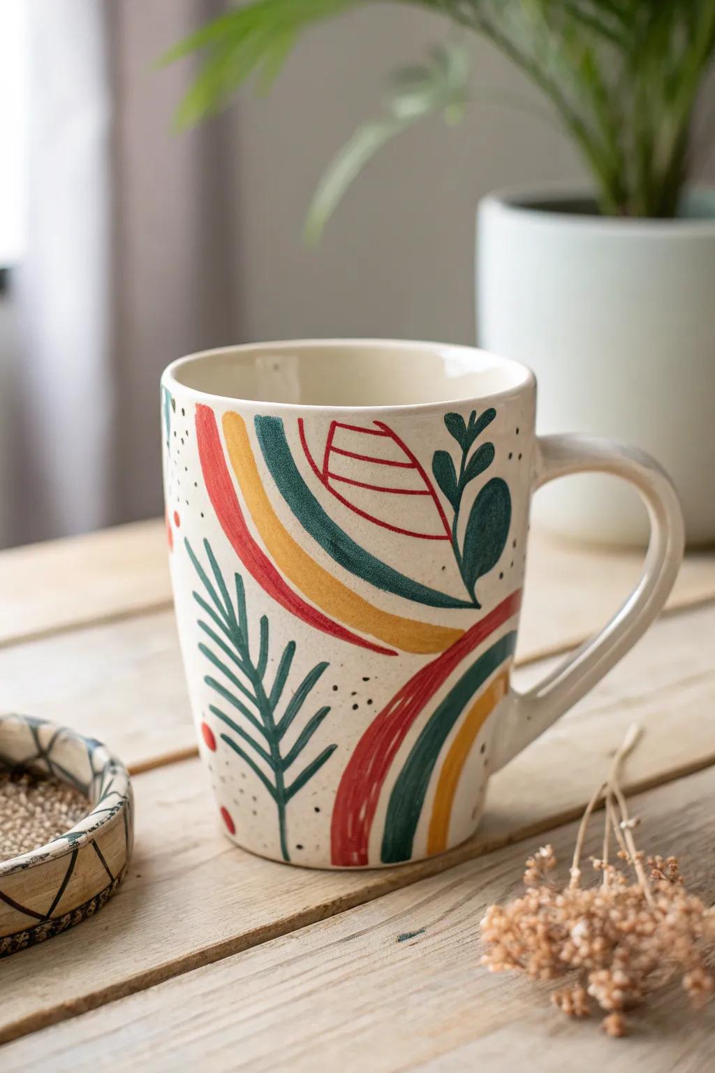 Transform your morning ritual with a handcrafted mug that doubles as a work of art.