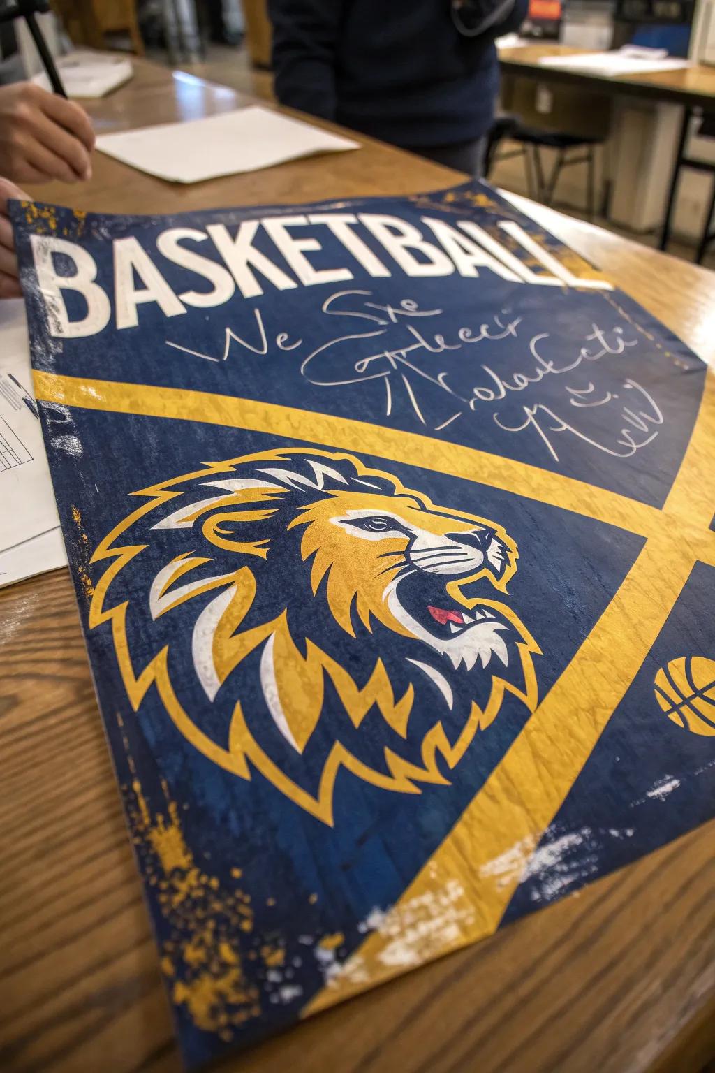 Unleash your school spirit with this handcrafted masterpiece!
