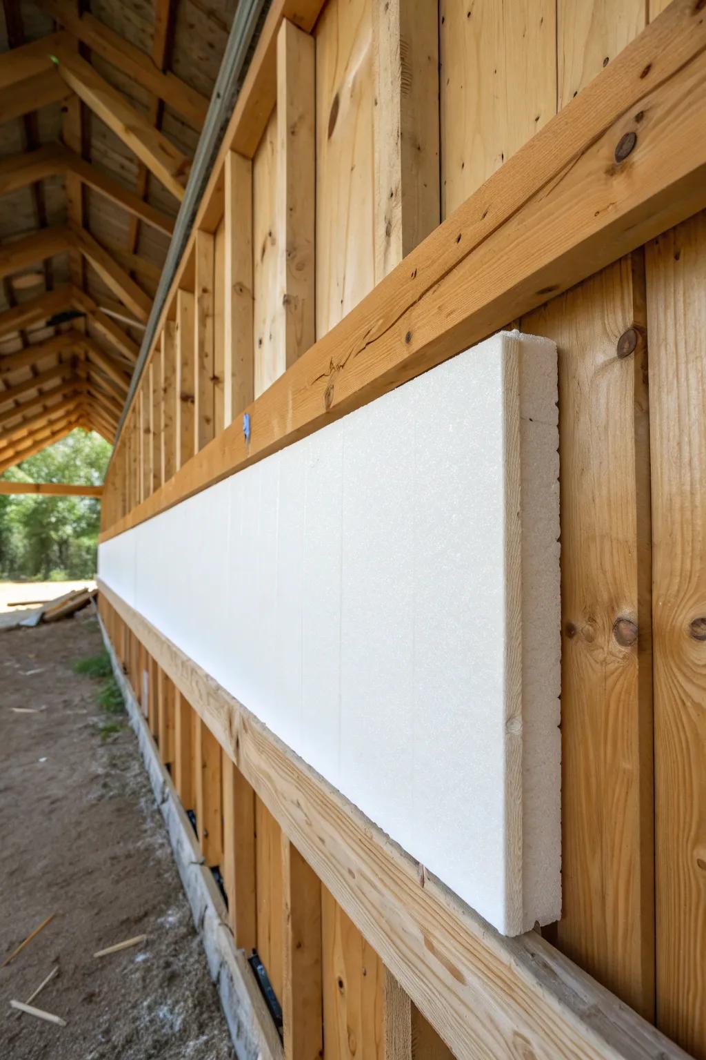 Craftsmanship meets simplicity with rigid foam board insulation.