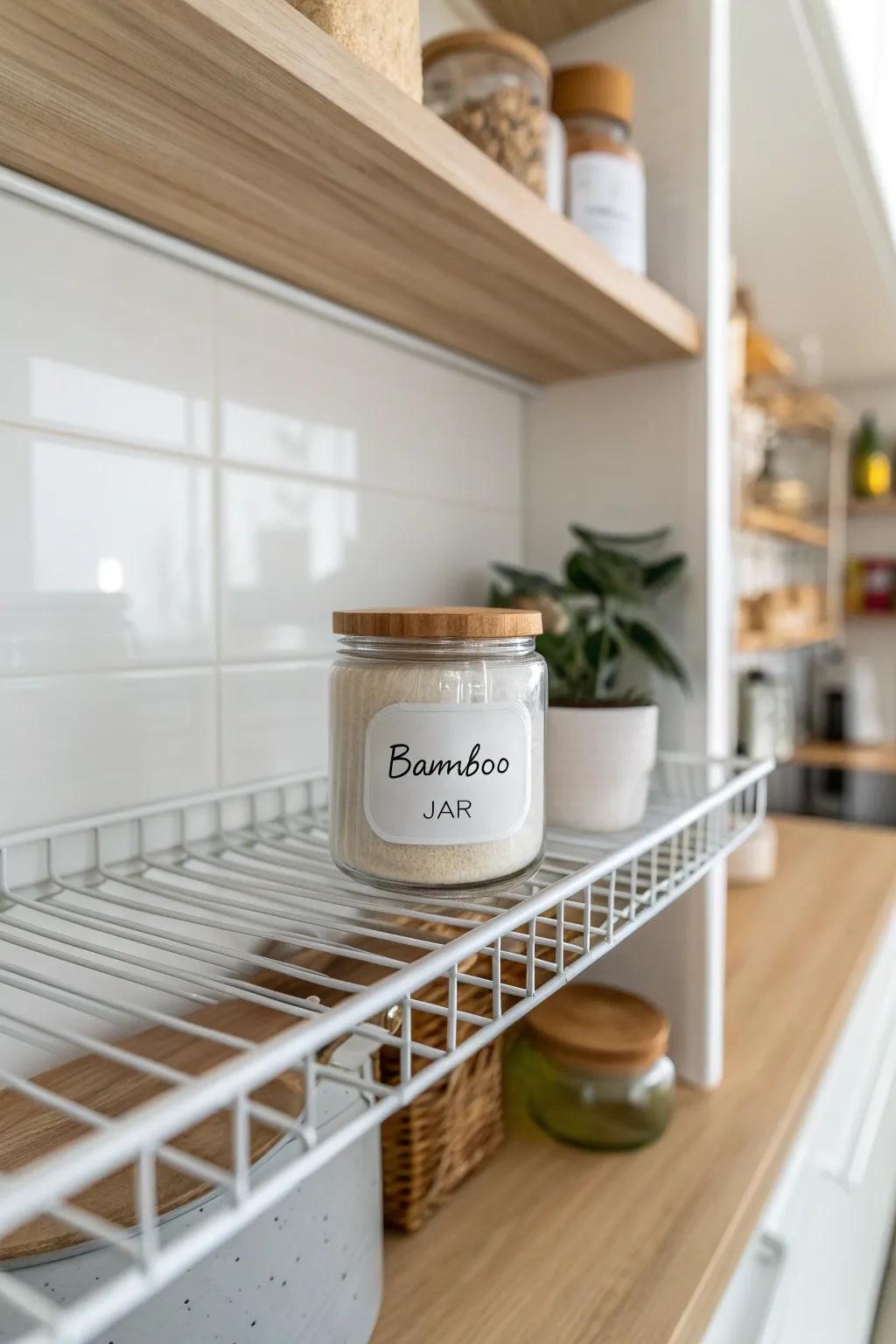 Elevate your kitchen organization with labels that blend style and function, making every ingredient easy to find!